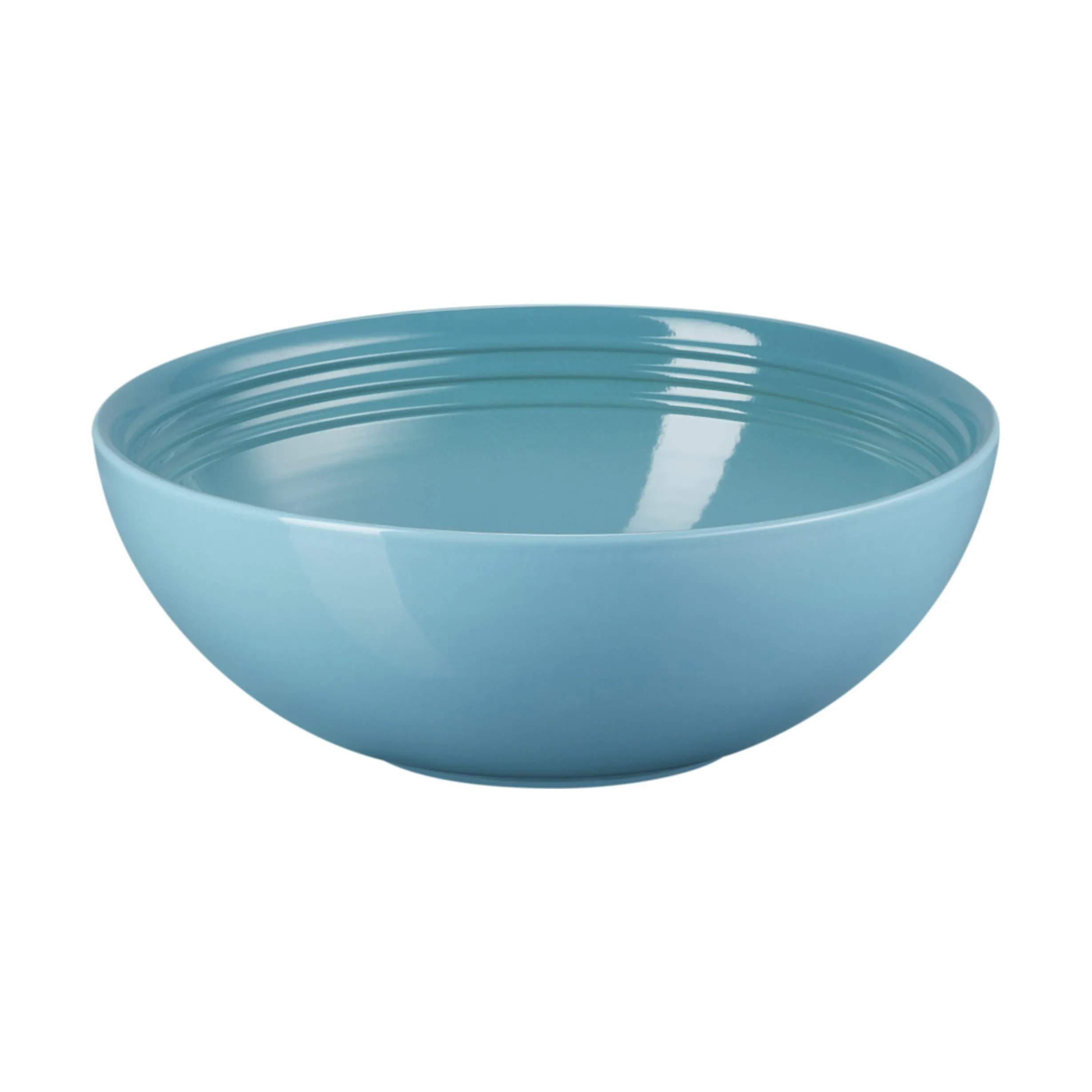 Creuset - Signature Serveringsskål - 2,2 liter - Stentøj - Caribbean |