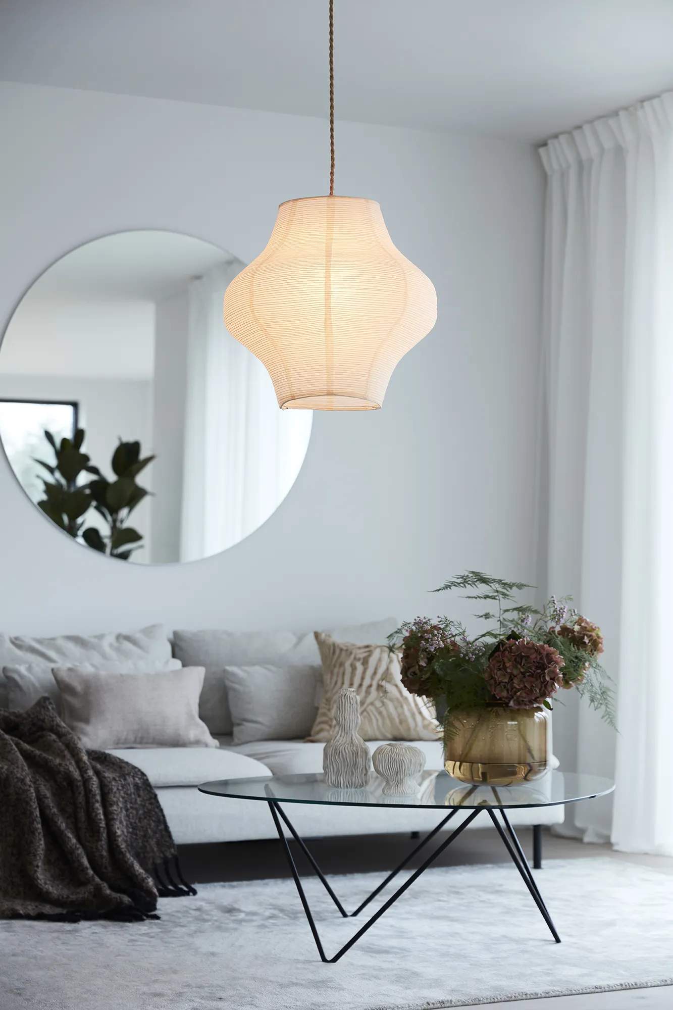 PR Home Fatninger Ledningsophæng i Beige, 2