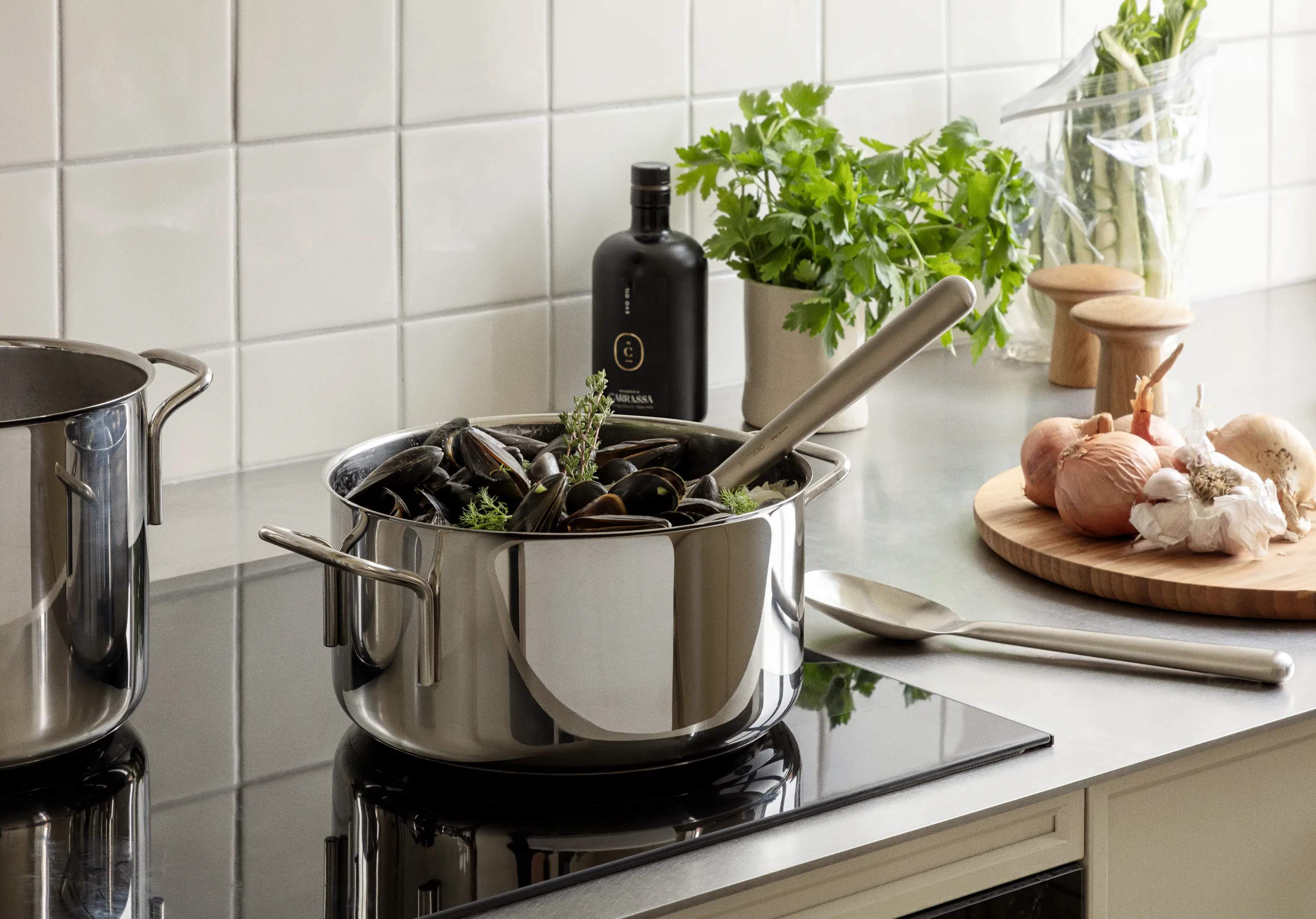 Eva Trio Gryder Stainless Steel Rec. Stainless Steel Gryde i Stål, 2