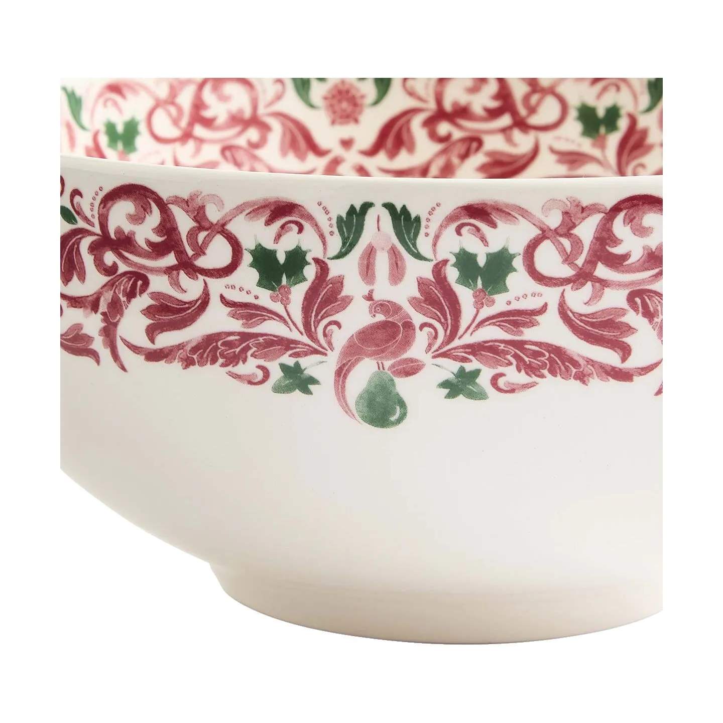 Spode Salatskåle Yuletide Salatskål i Rød/grøn/hvid, 4
