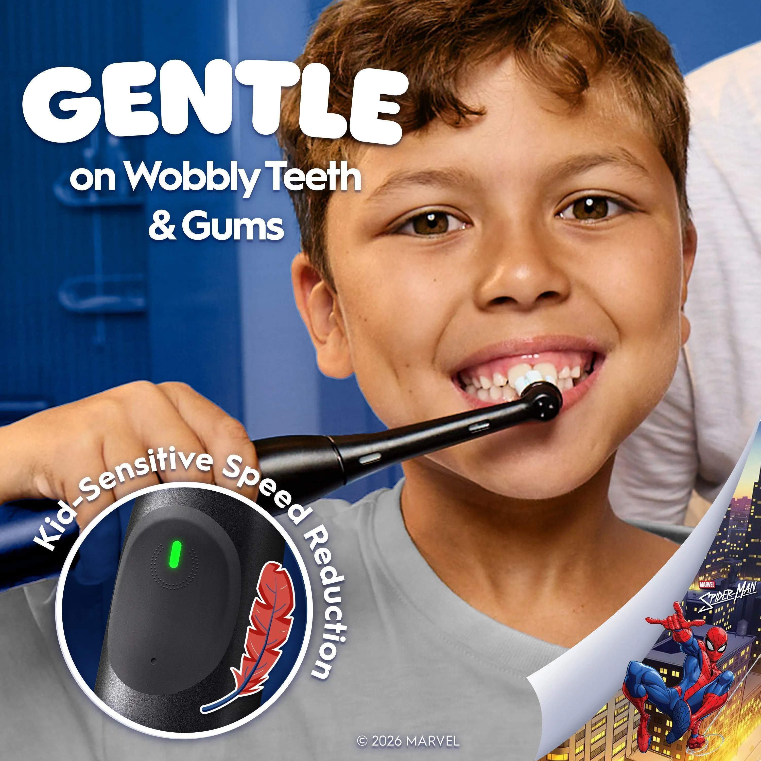 Oral-B Eltandbørster iO Kids Elektrisk Tandbørste i Spider-man, 4