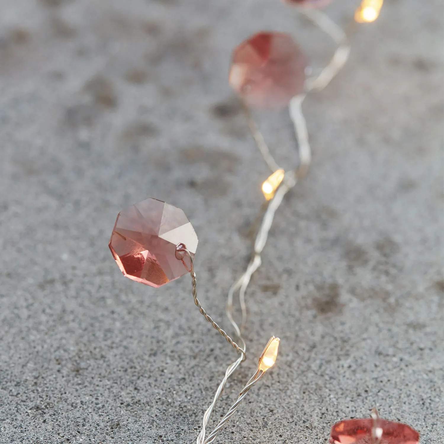 Sirius Lyskæder Anita Lyskæde i Grøn/guld, 1