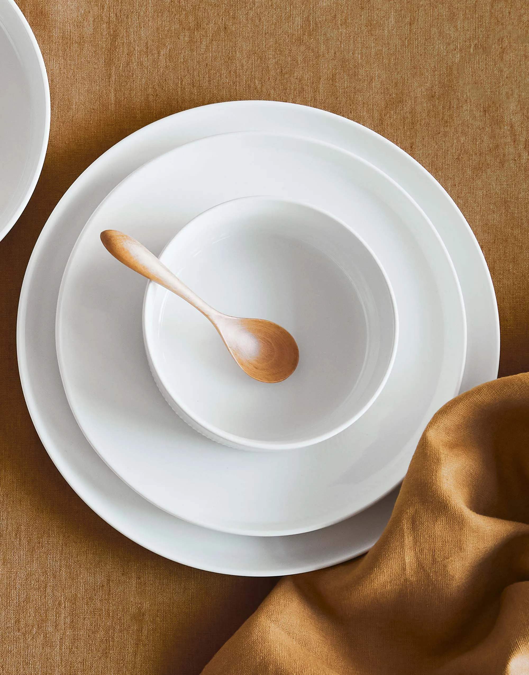 Marc O'Polo Middagstallerkener Moments Frokosttallerken i Hvid, 3