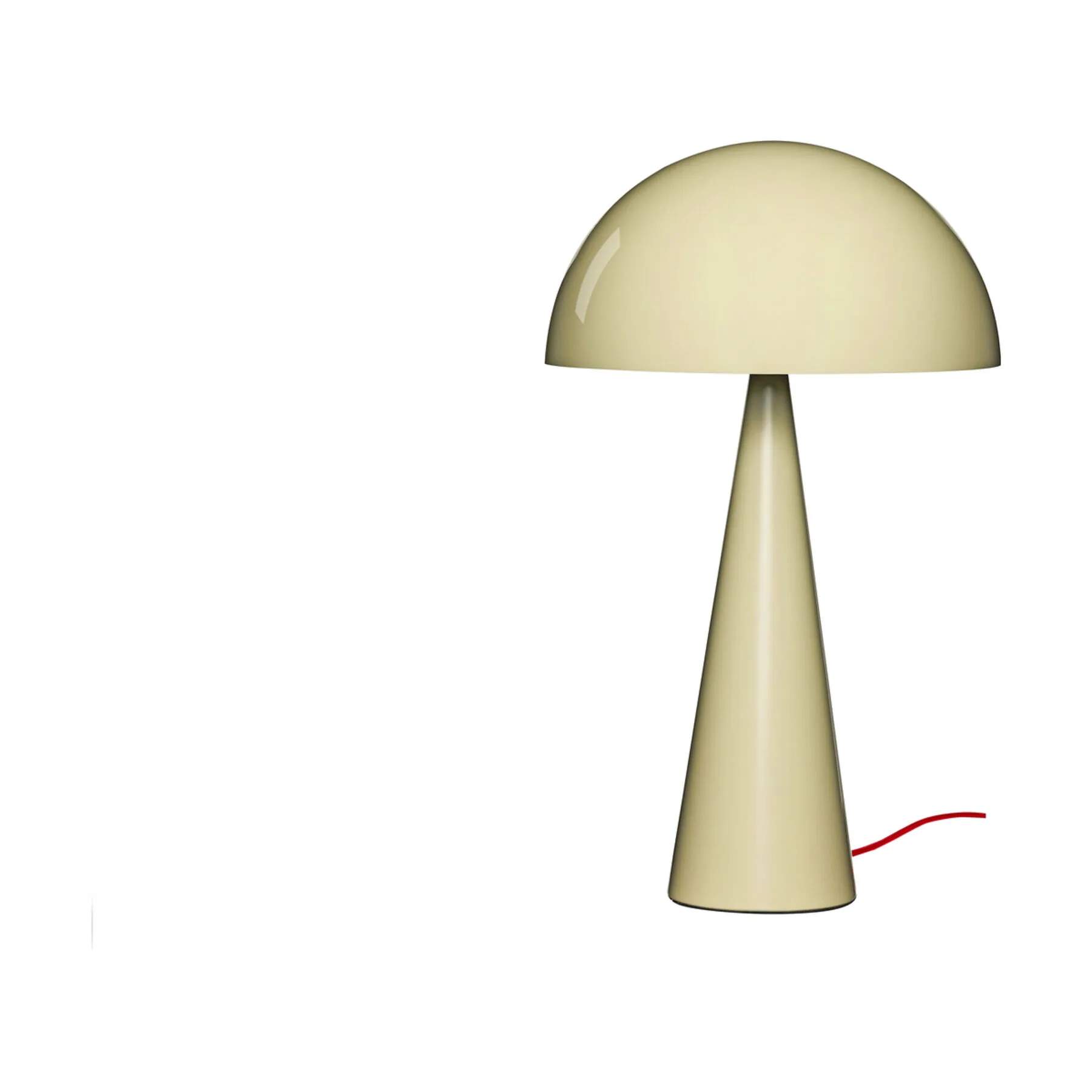 Hübsch Bordlamper Mush Bordlampe i Sand, 50 cm, 1