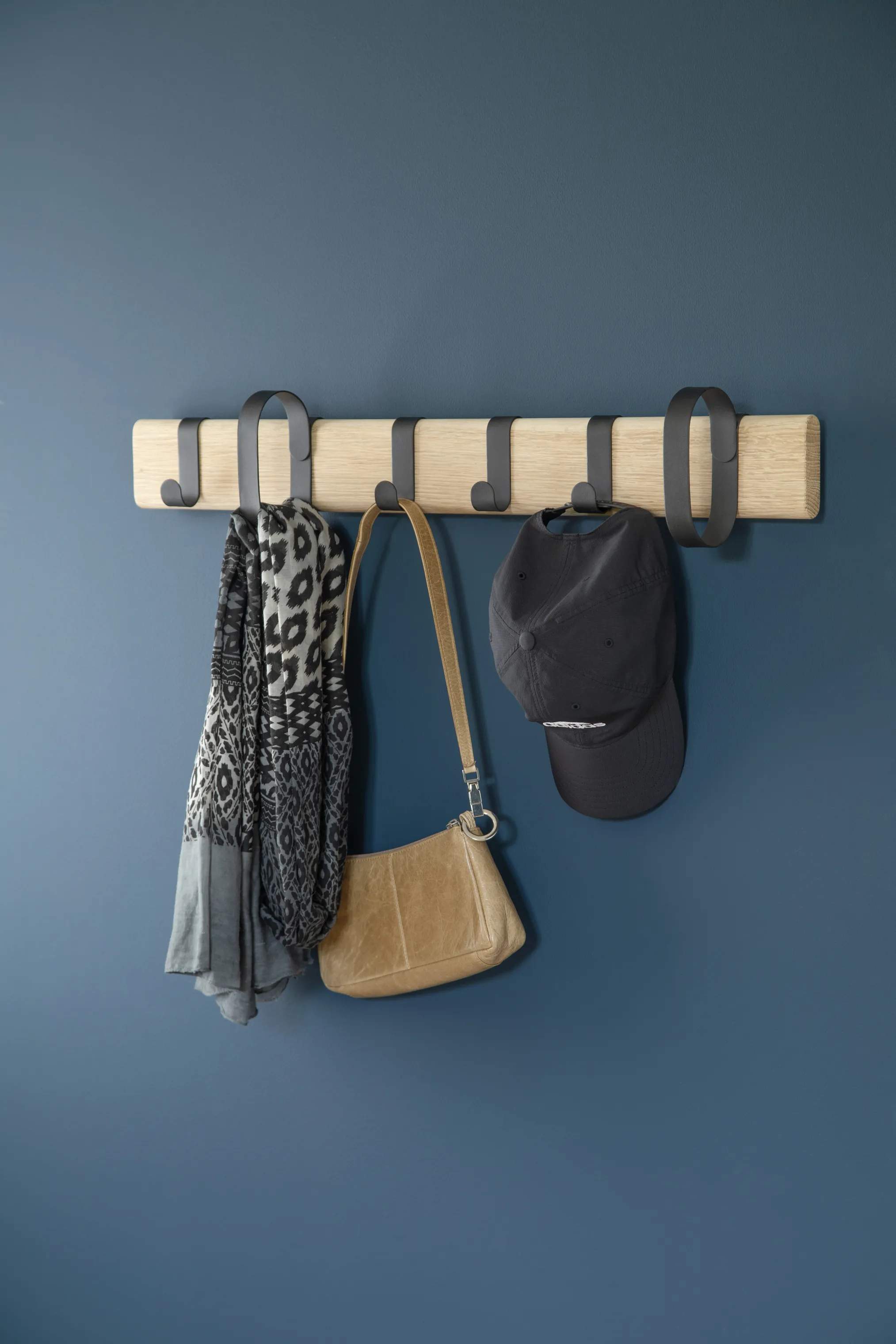 Novoform Knagerækker Fluke Knagerække i Natural oak, 75 cm, 3