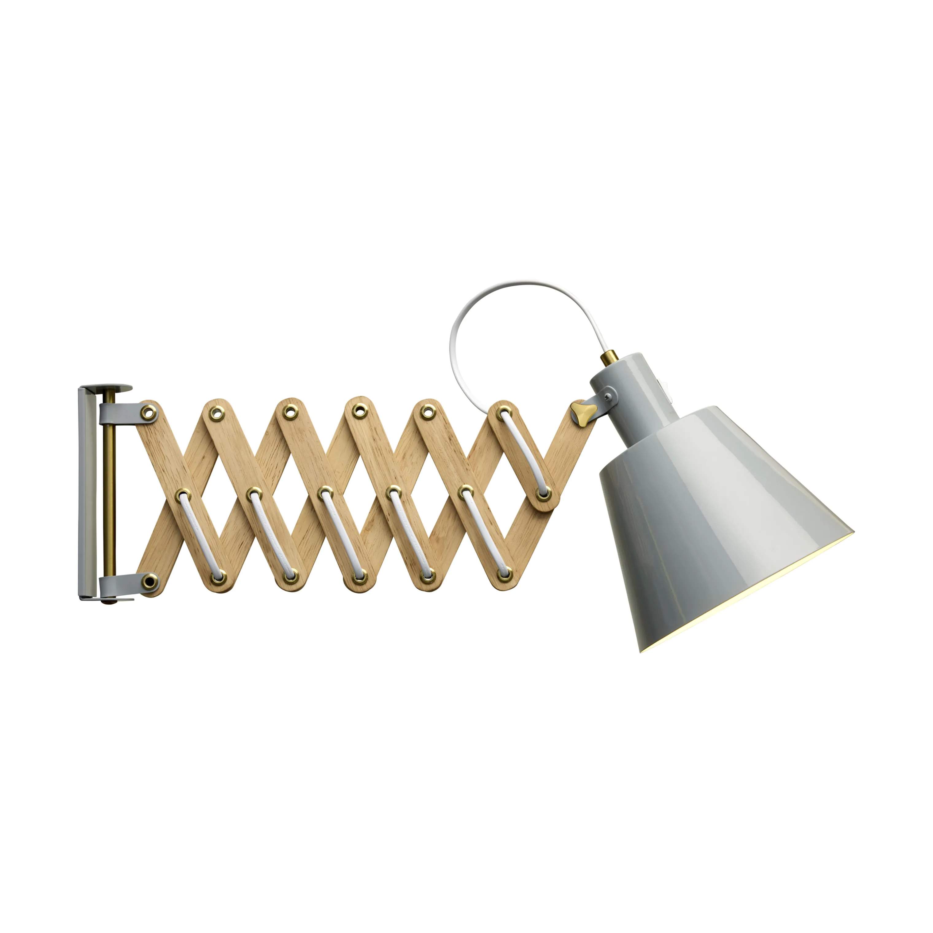 Halo Design Væglamper Vintage Væglampe i Grå , 18 cm, 1