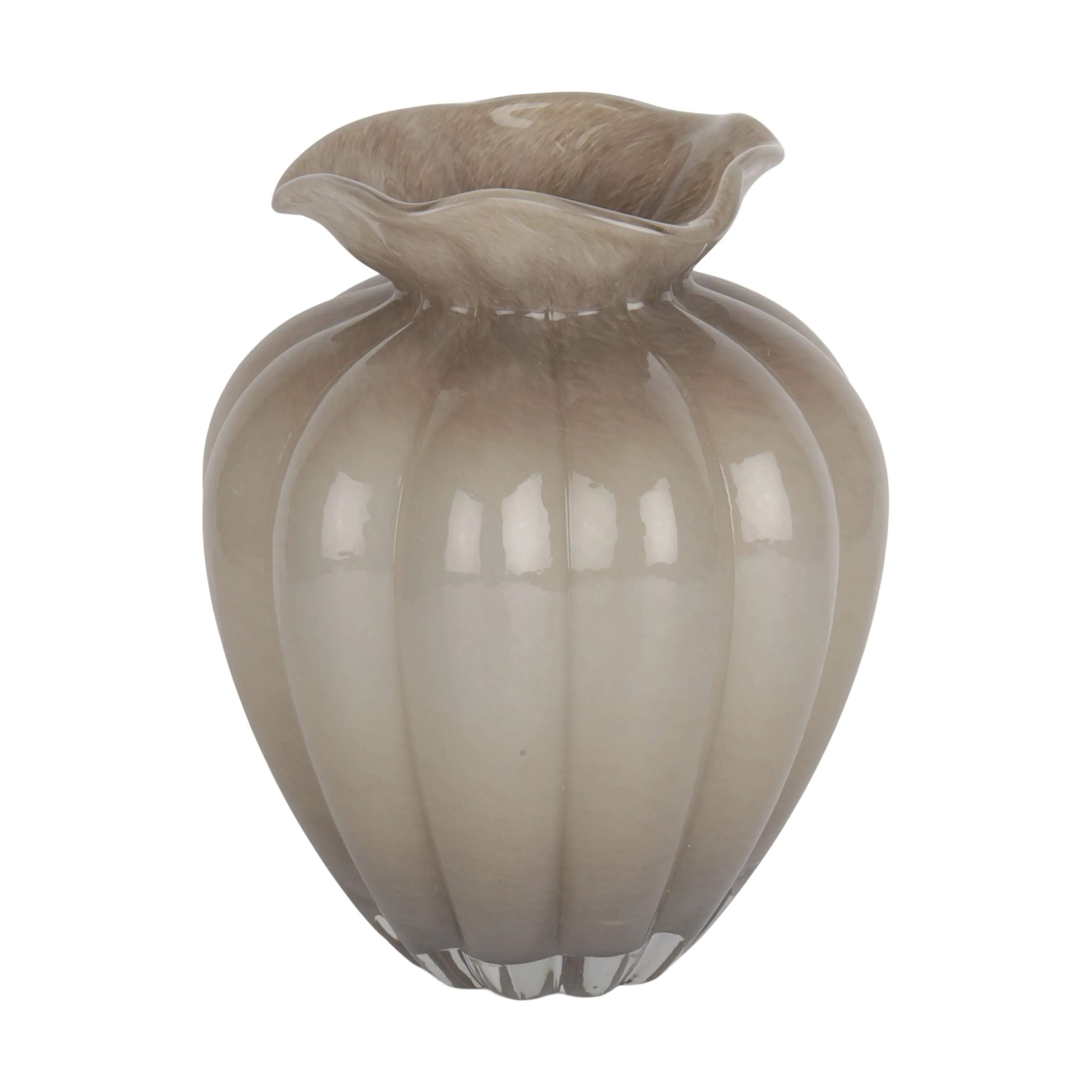 Vase, taupe, large