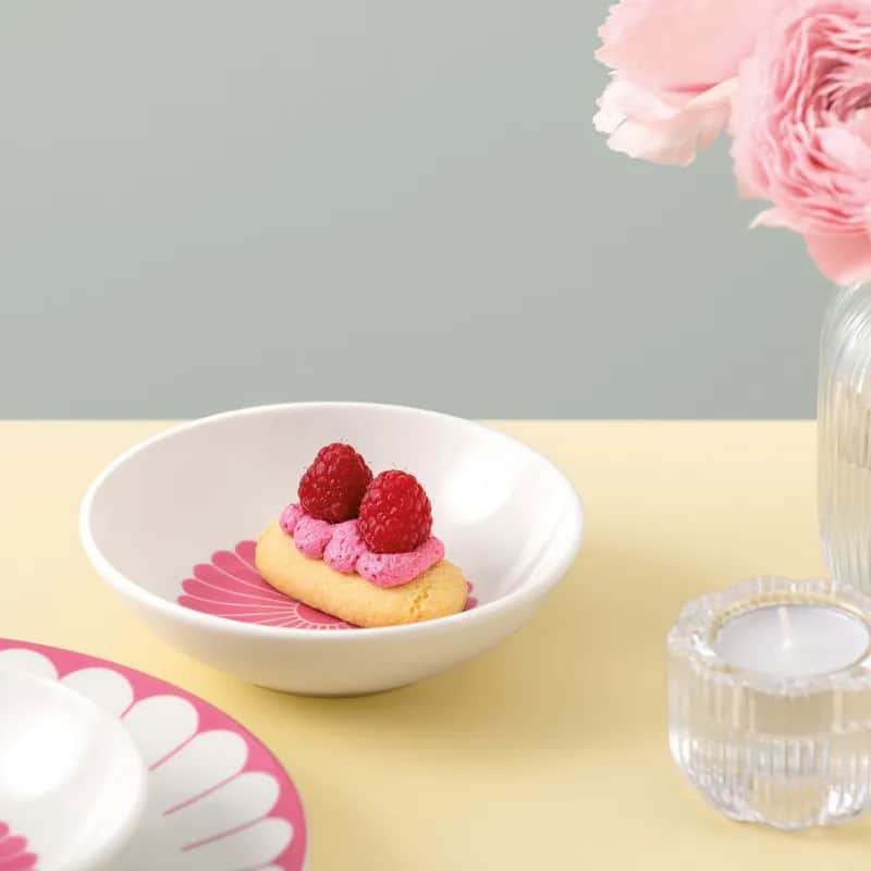 Villeroy & Boch Skåle Fleur Cassis Skål i Hvid/pink indeni, 3