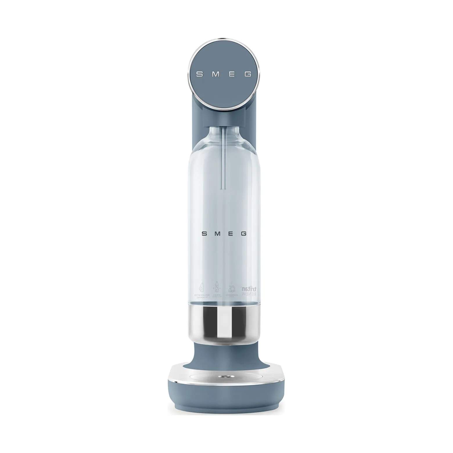Smeg Sodavandsmaskiner Collezione Kulsyremaskine i Storm Blue, 5