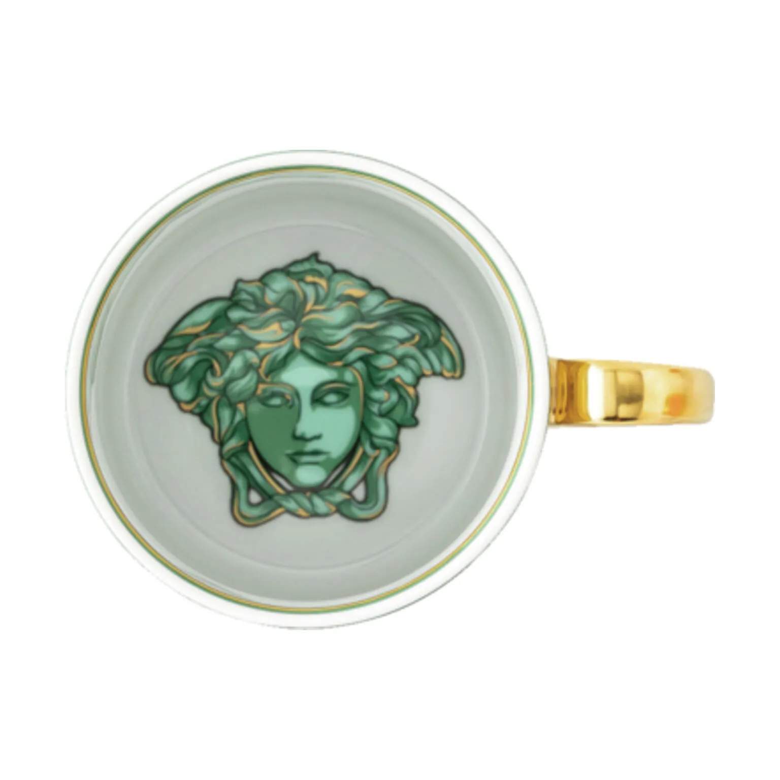 Versace Krus og kopper med hank Green Coin Krus i Multifarvet, 5