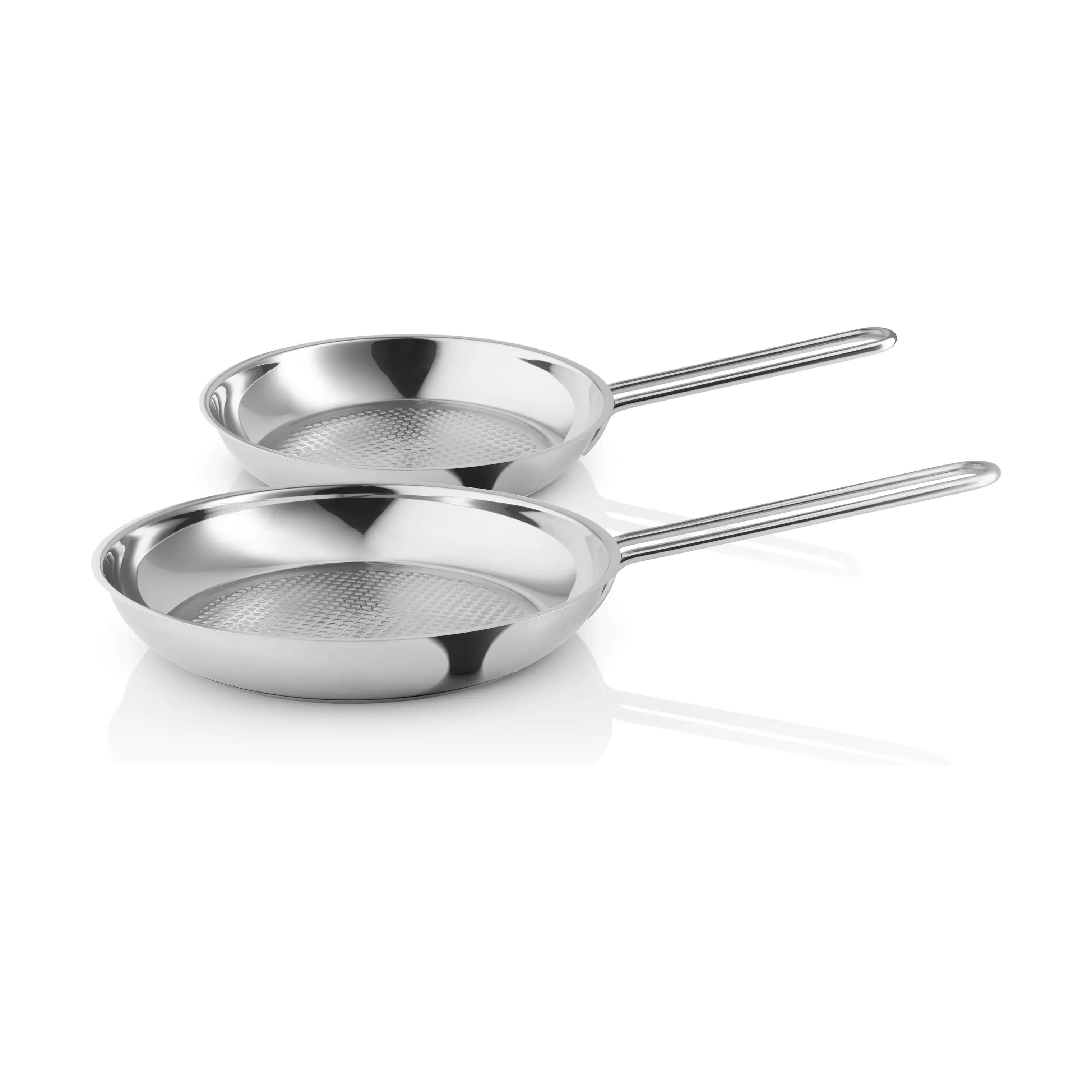 Eva Trio Stegepander Honeycomb Rec. Stainless Steel Honeycomb Stegepandesæt - 2 stk. i Stål, 1