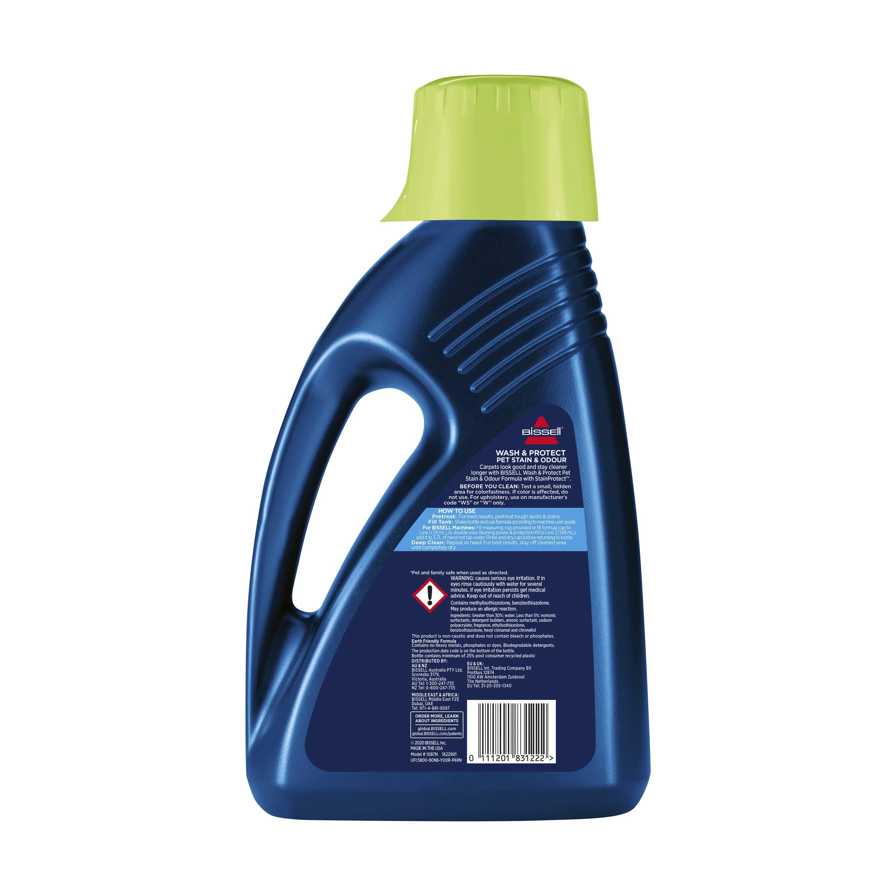 BISSELL øvrig rengøring Wash & Protect - Pet Stain & Odour Rengøringsmiddel