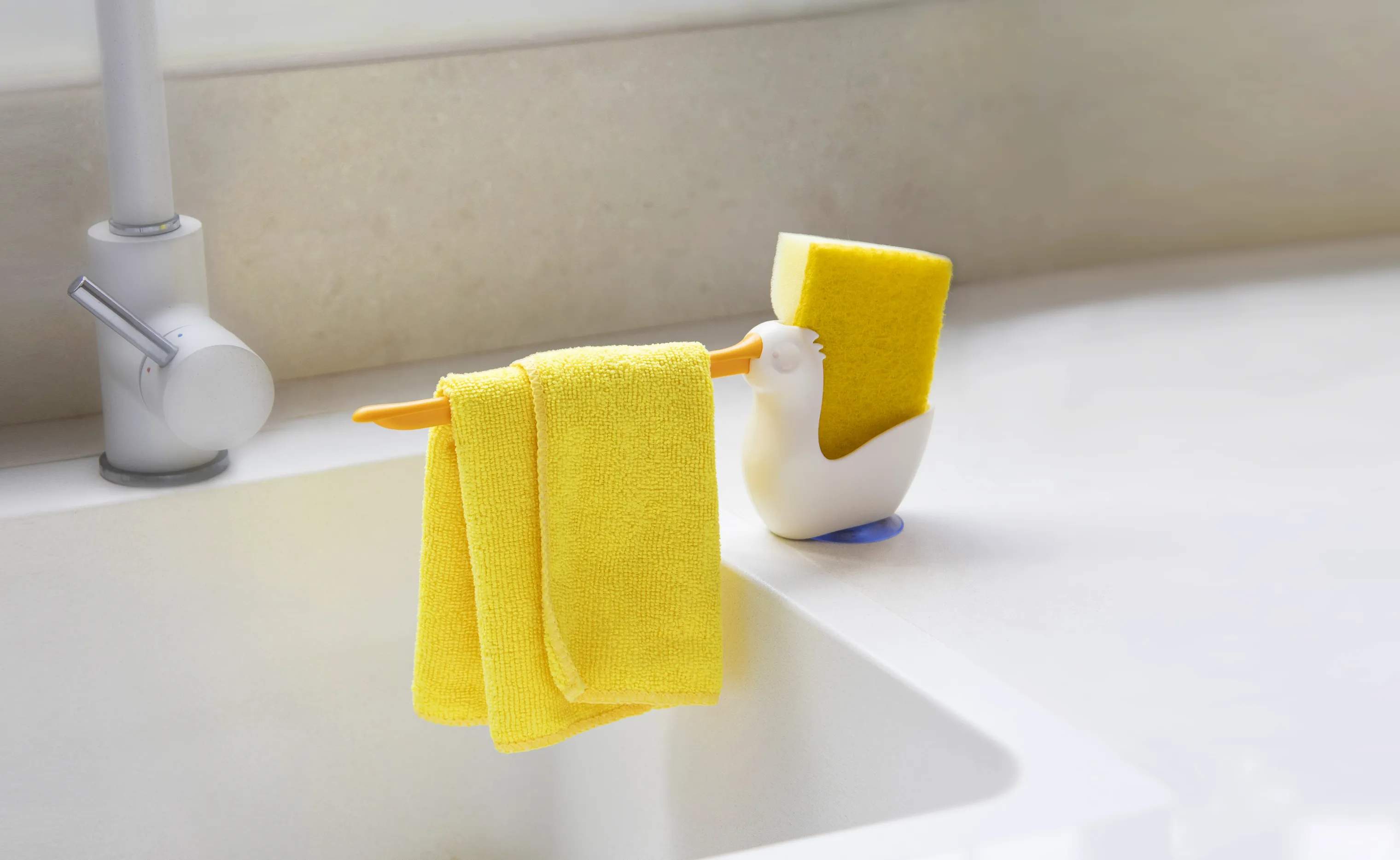 Peleg Design Øvrigt tilbehør til opvask Holder til Skuresvamp - Pelix i Hvid, 5