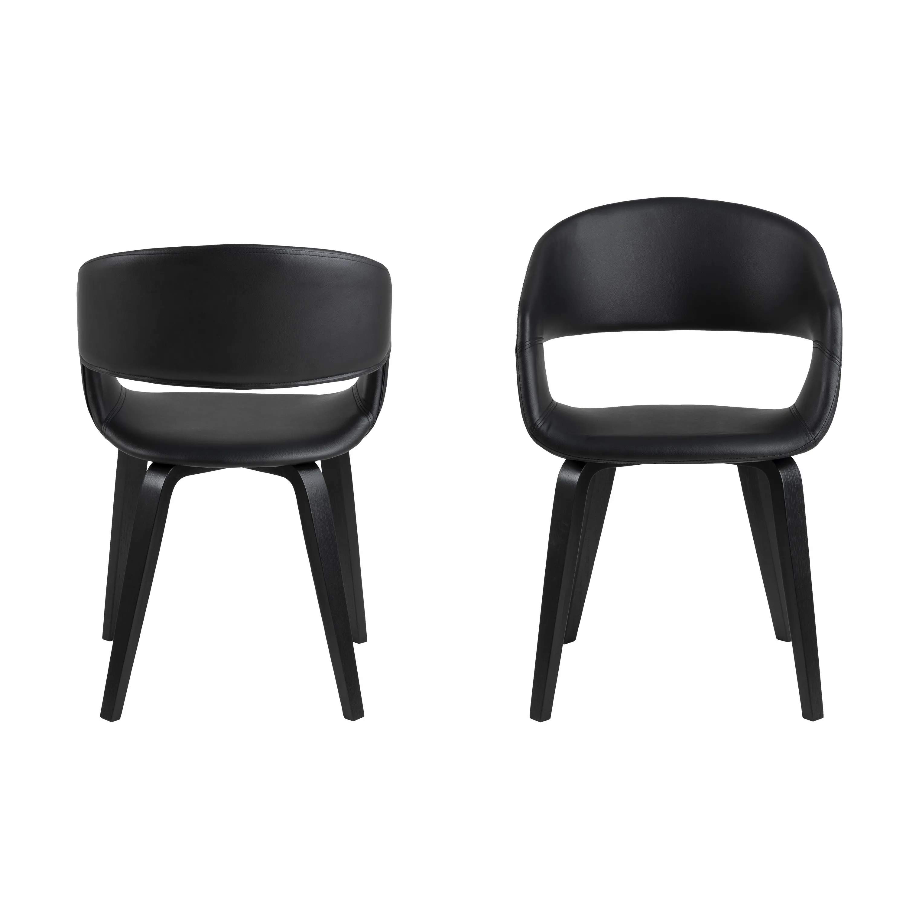 CASA Living Spisebordsstole Nova Spisebordsstole - 2 stk. i sort, 5