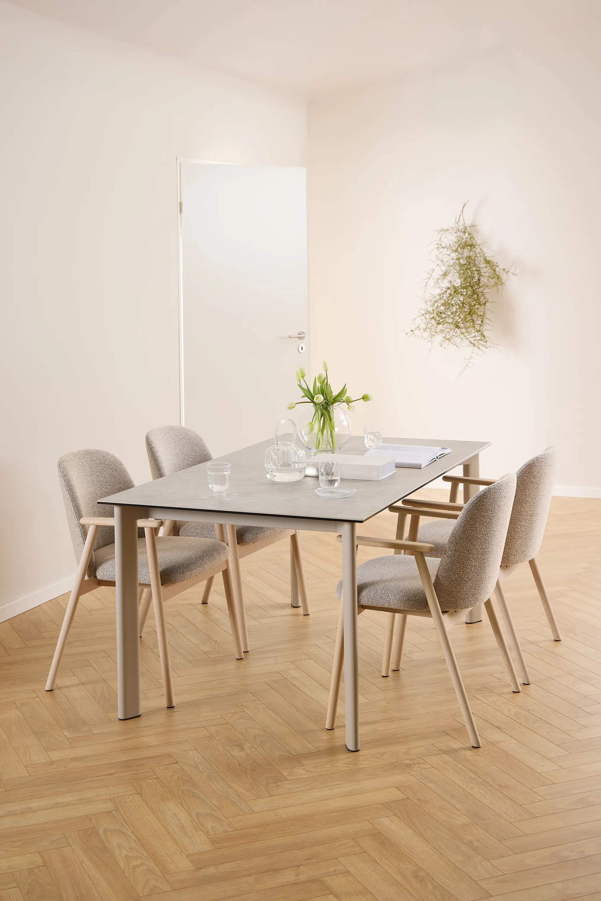 CASA Living Spiseborde Palermo Spisebord i Grå, 2