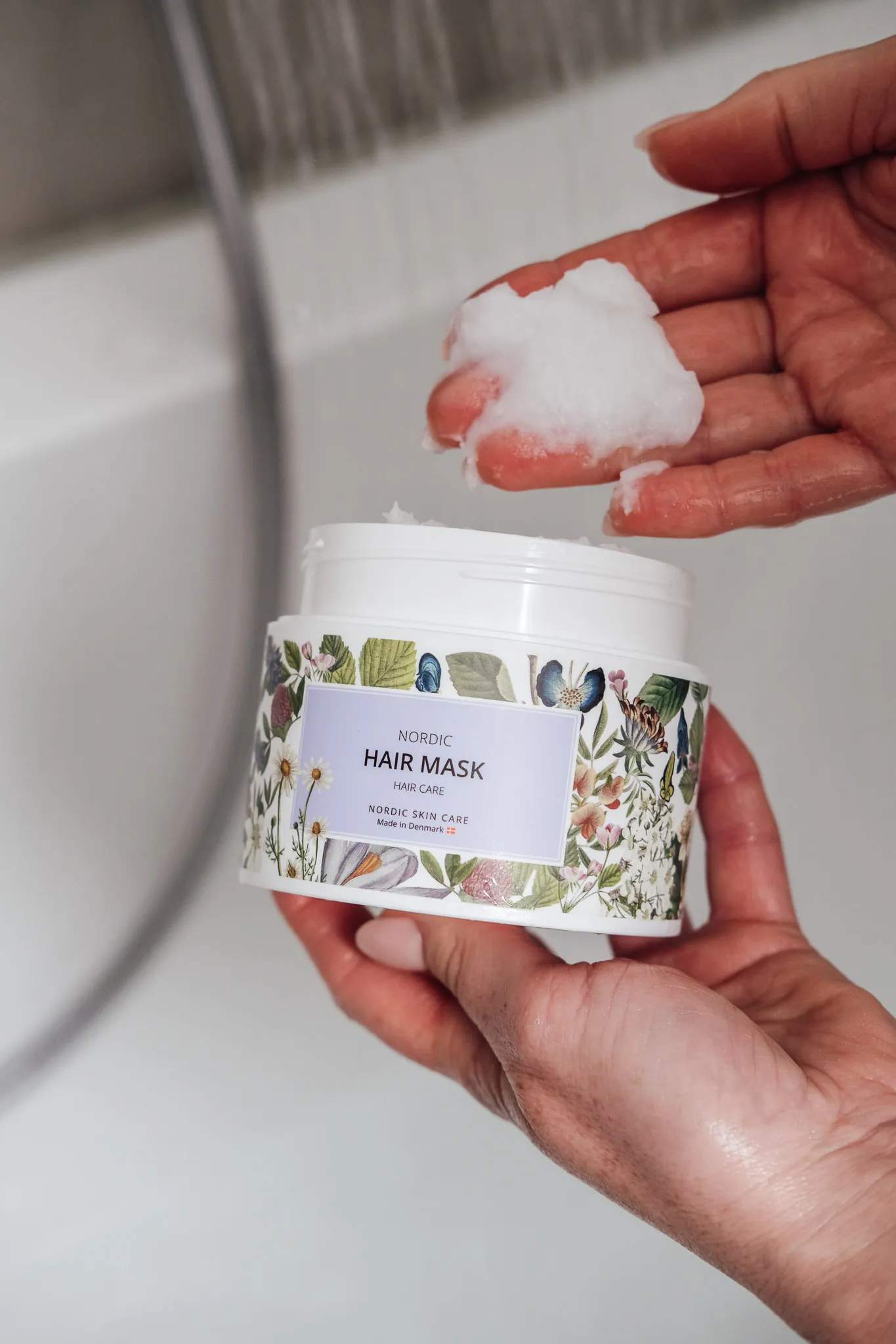 Raunsborg Shampoo og hårpleje Nordic Moisture & Repair Hårmaske i Hvid, 3