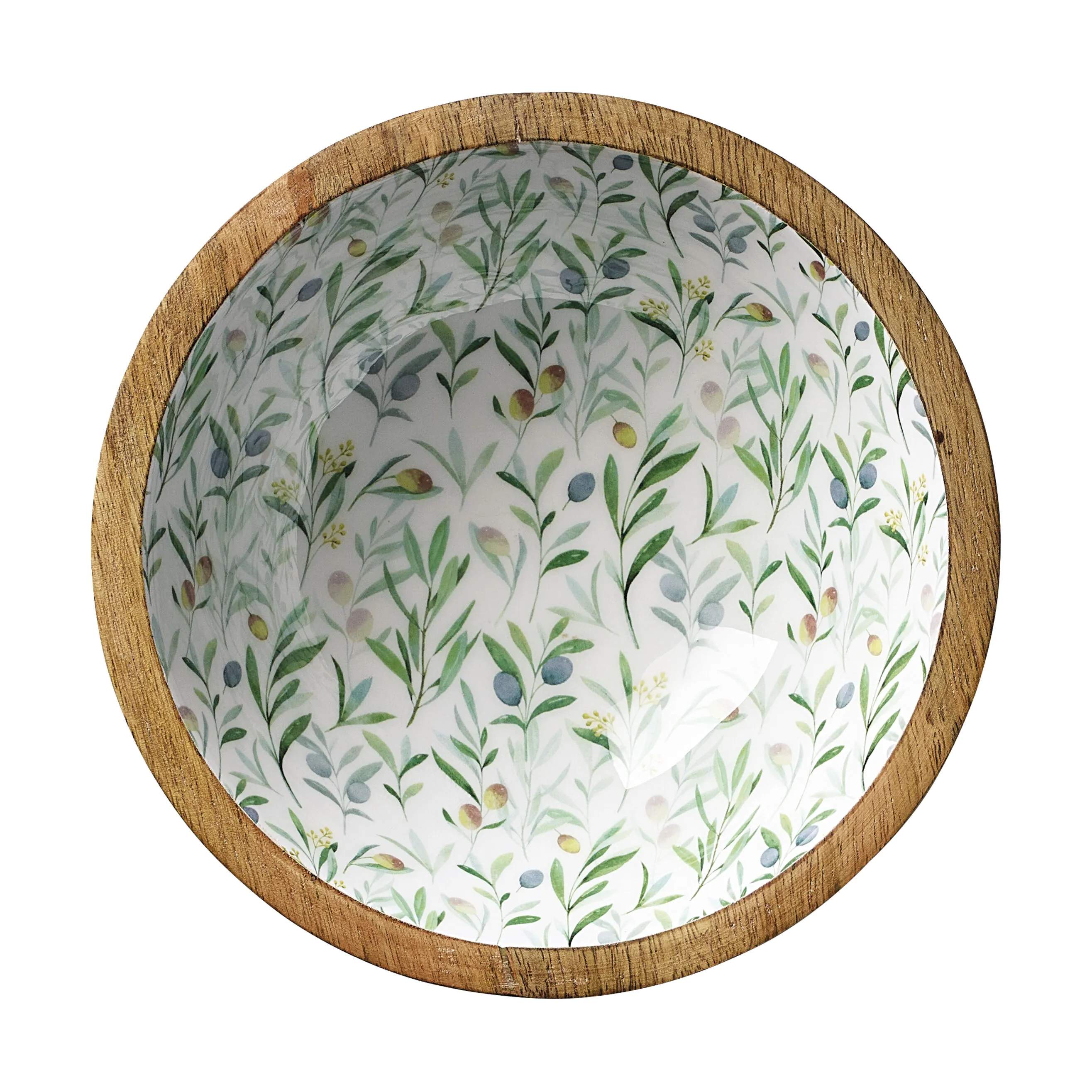 Zassenhaus Serveringsskåle Mango Serveringsskål i Olive, H8 x Ø20 cm, 3
