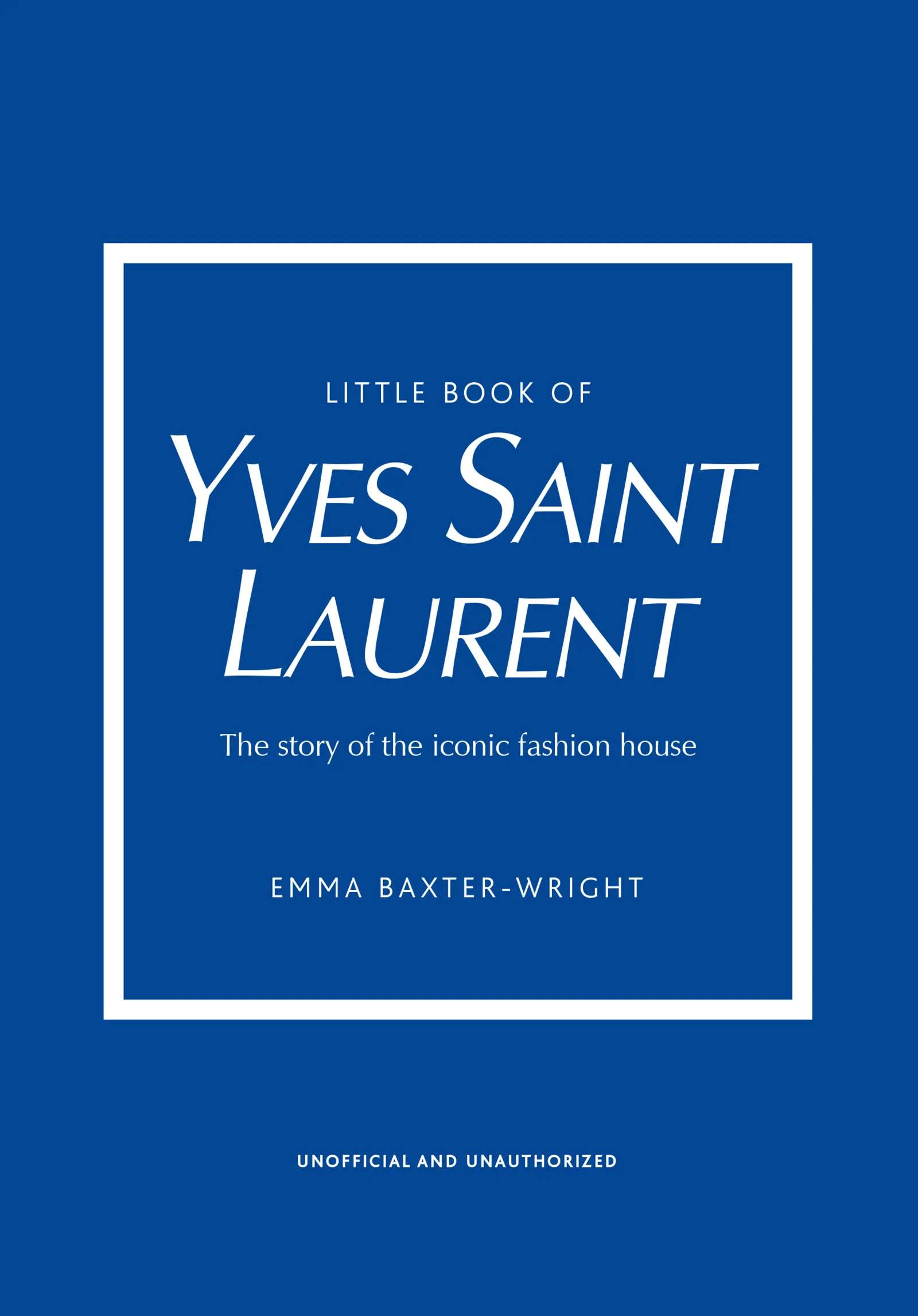 Little Book of Yves Saint Laurent coffee table books