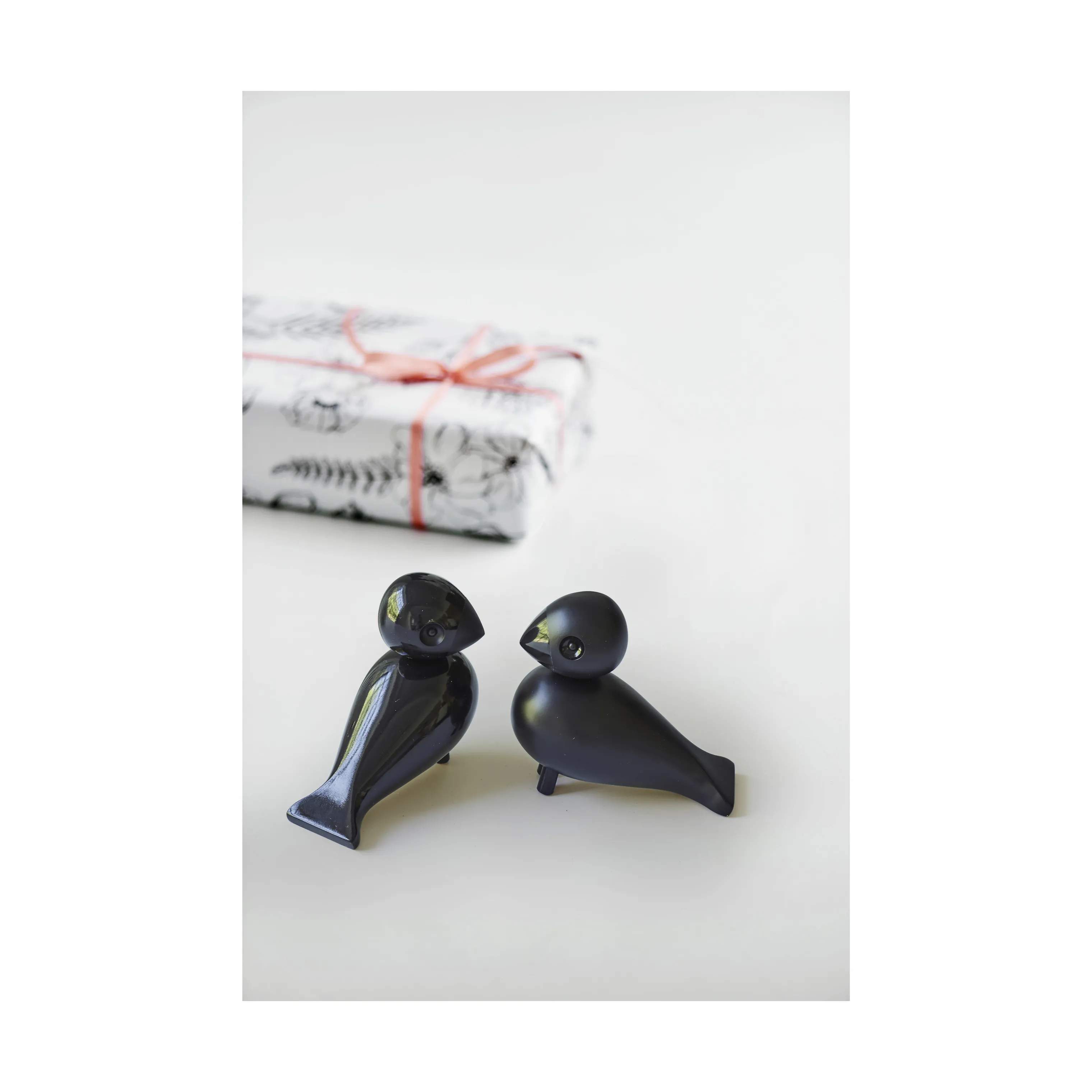 Kay Bojesen Dyrefigurer Turtelduer i Sort, 5