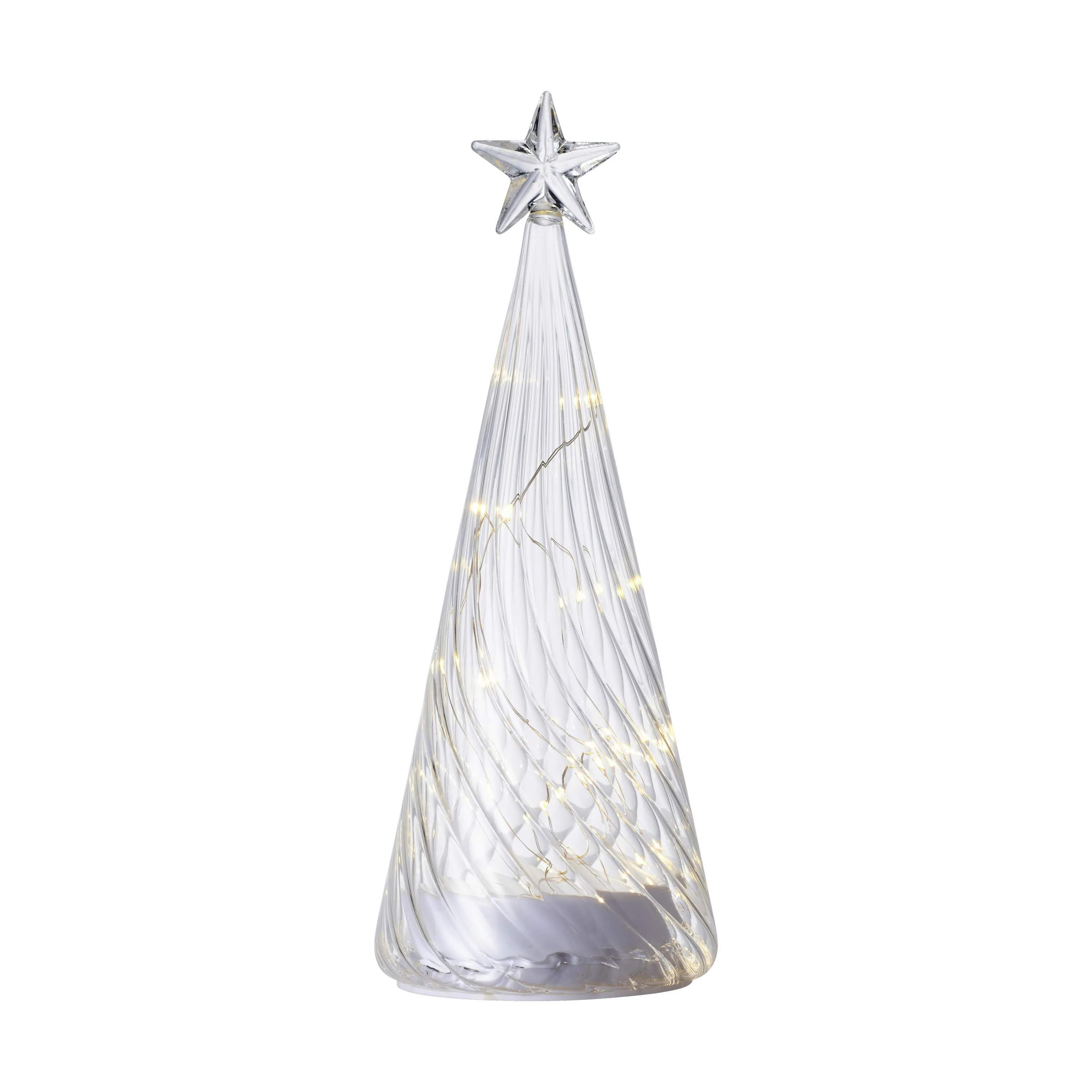 Sirius Lysdekoration Wave Glastræ i 27 cm, 1
