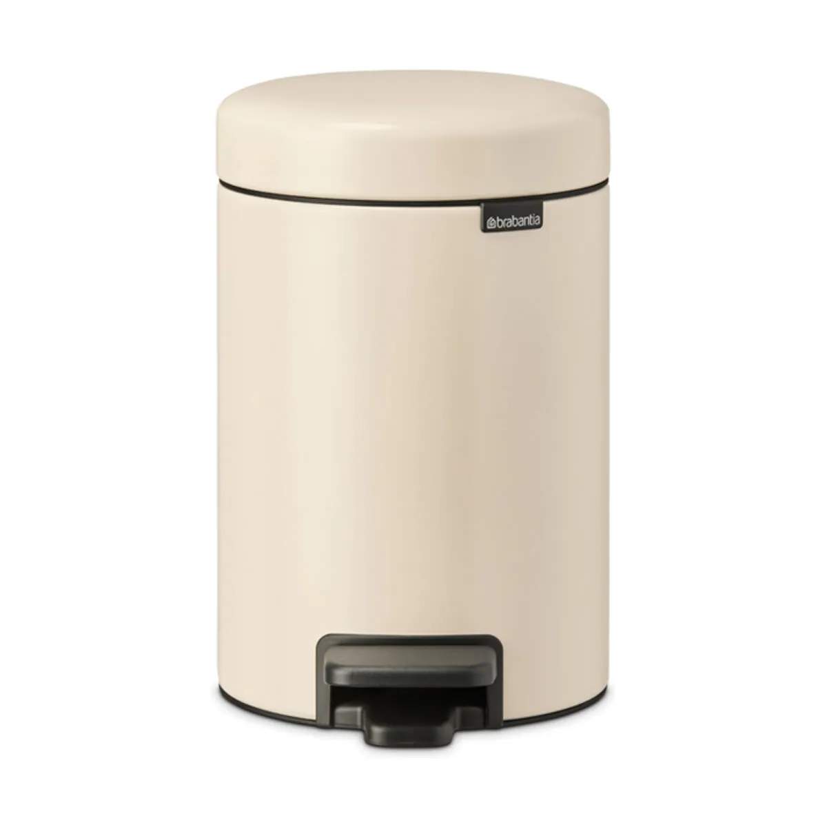 Brabantia Toiletspande NewIcon Pedalspand i Soft beige , 3 L, 1