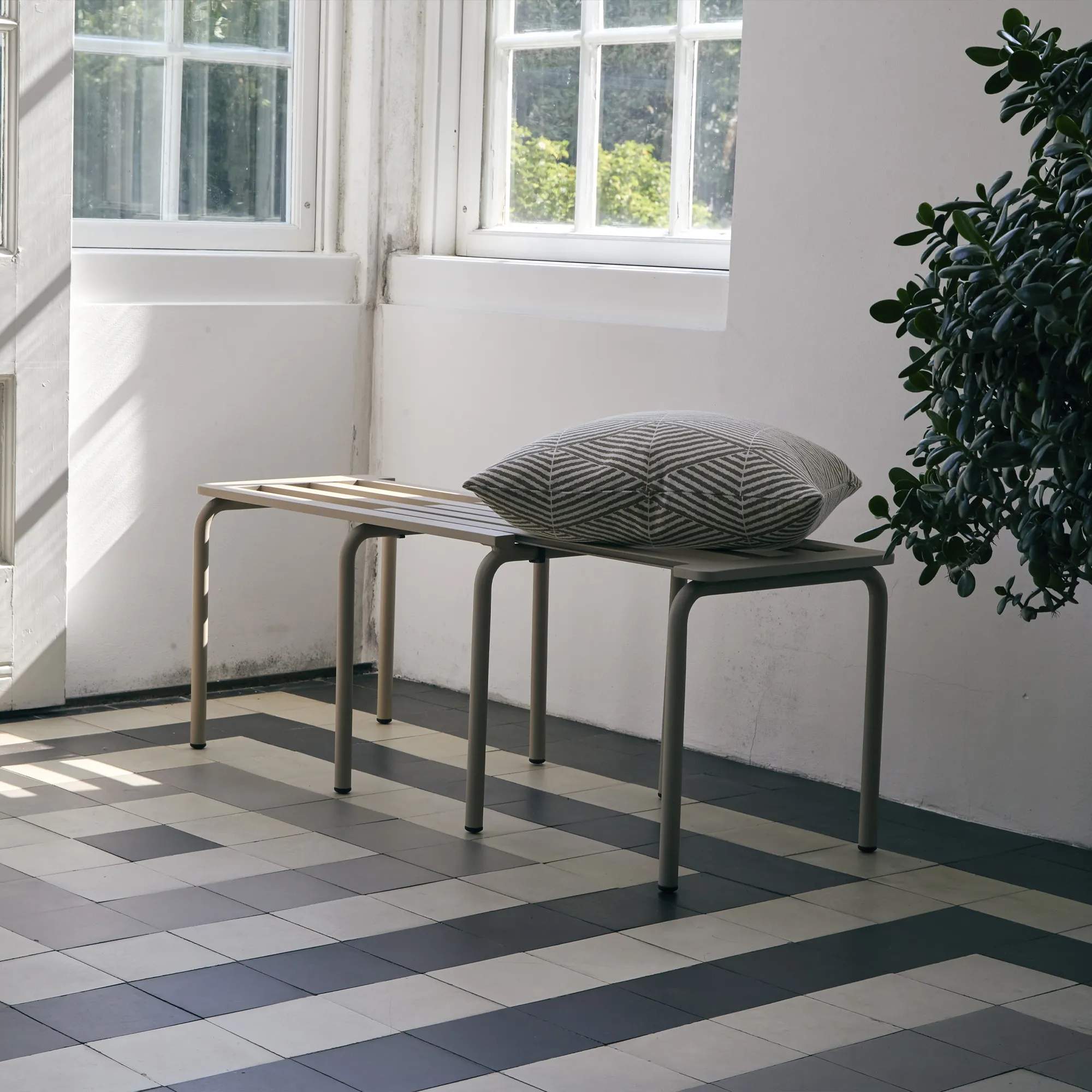 Mandalay Havebænke Ivy Bænk i Taupe, 2