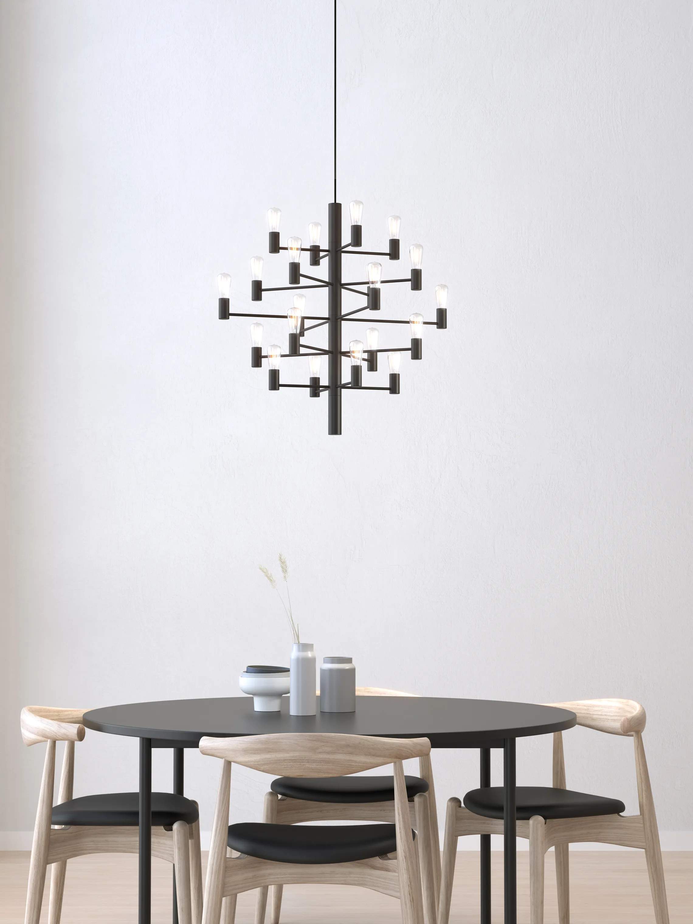 Herstal Pendler Manola Pendel i Sort, 70 cm, 2