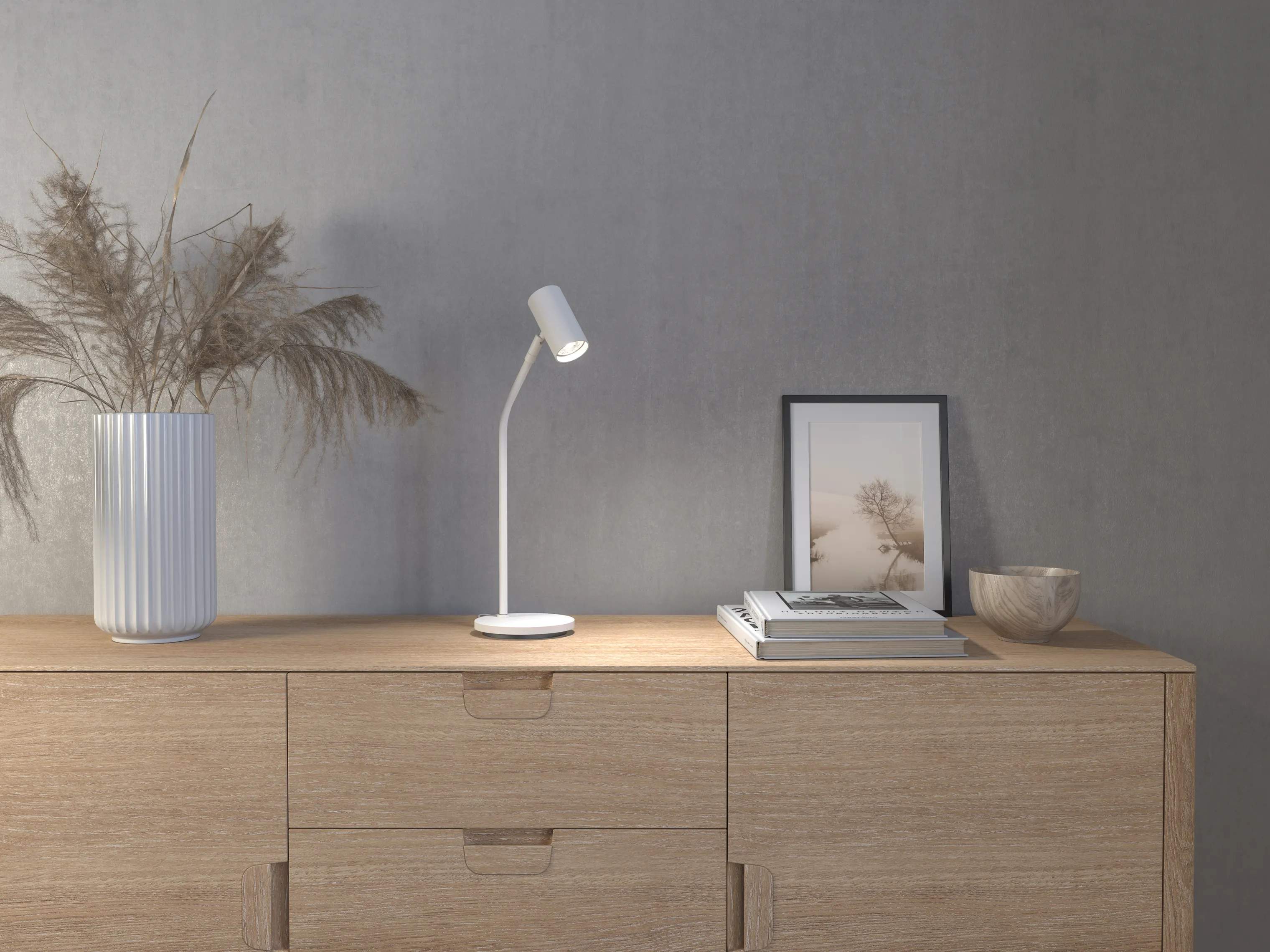 Belid Bordlamper Tyson Bordlampe i Hvid, 2