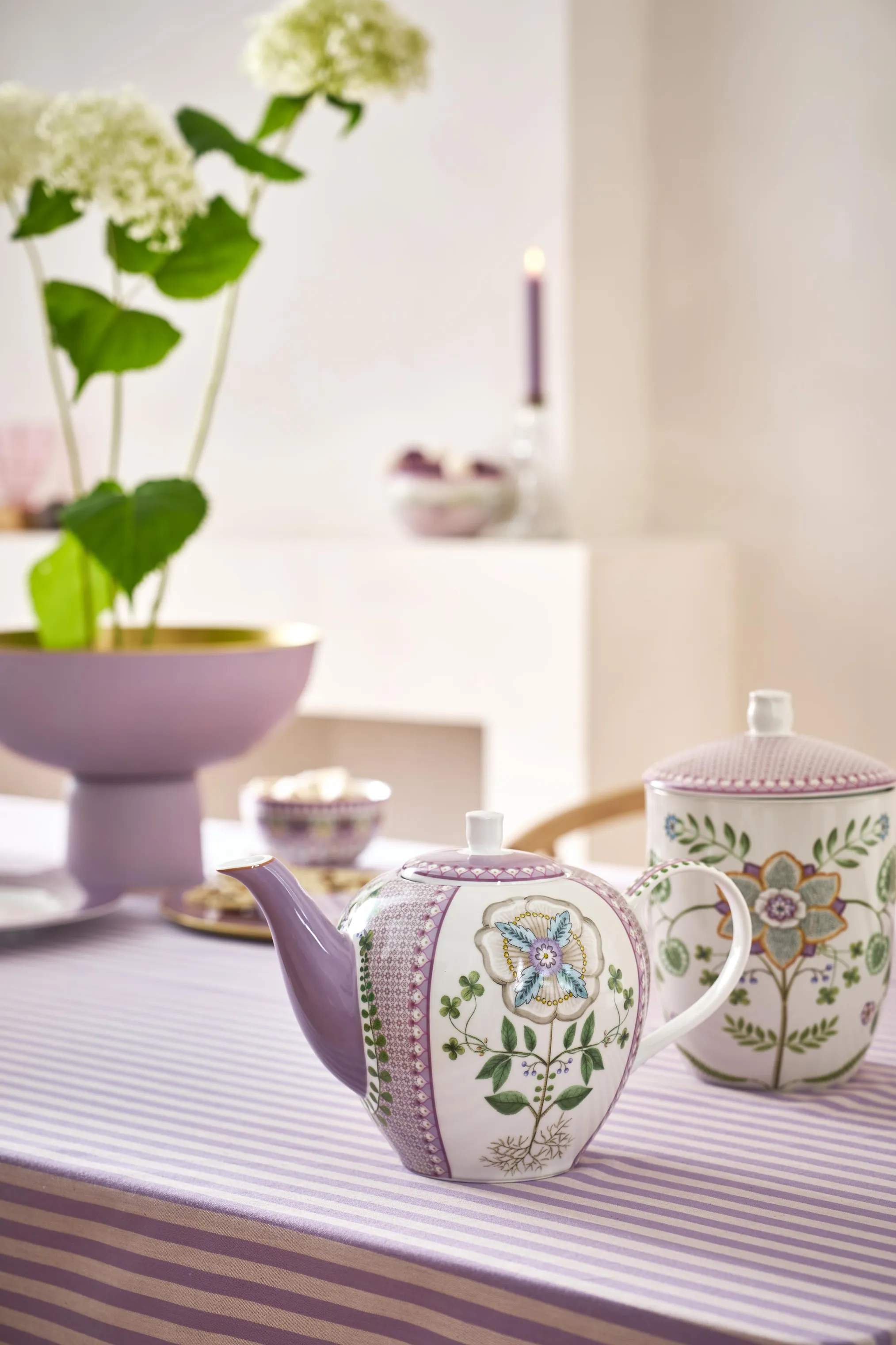 PIP Studio Tekander Lily & Lotus Tekande i Lilac, 2
