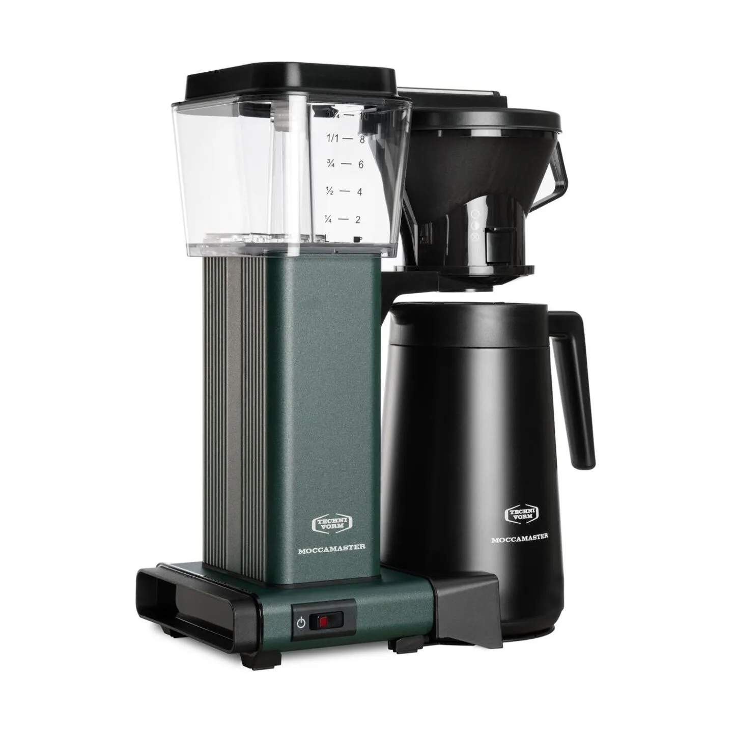 Moccamaster Kaffemaskiner Manual Thermo Kaffemaskine i Forest Green, 4