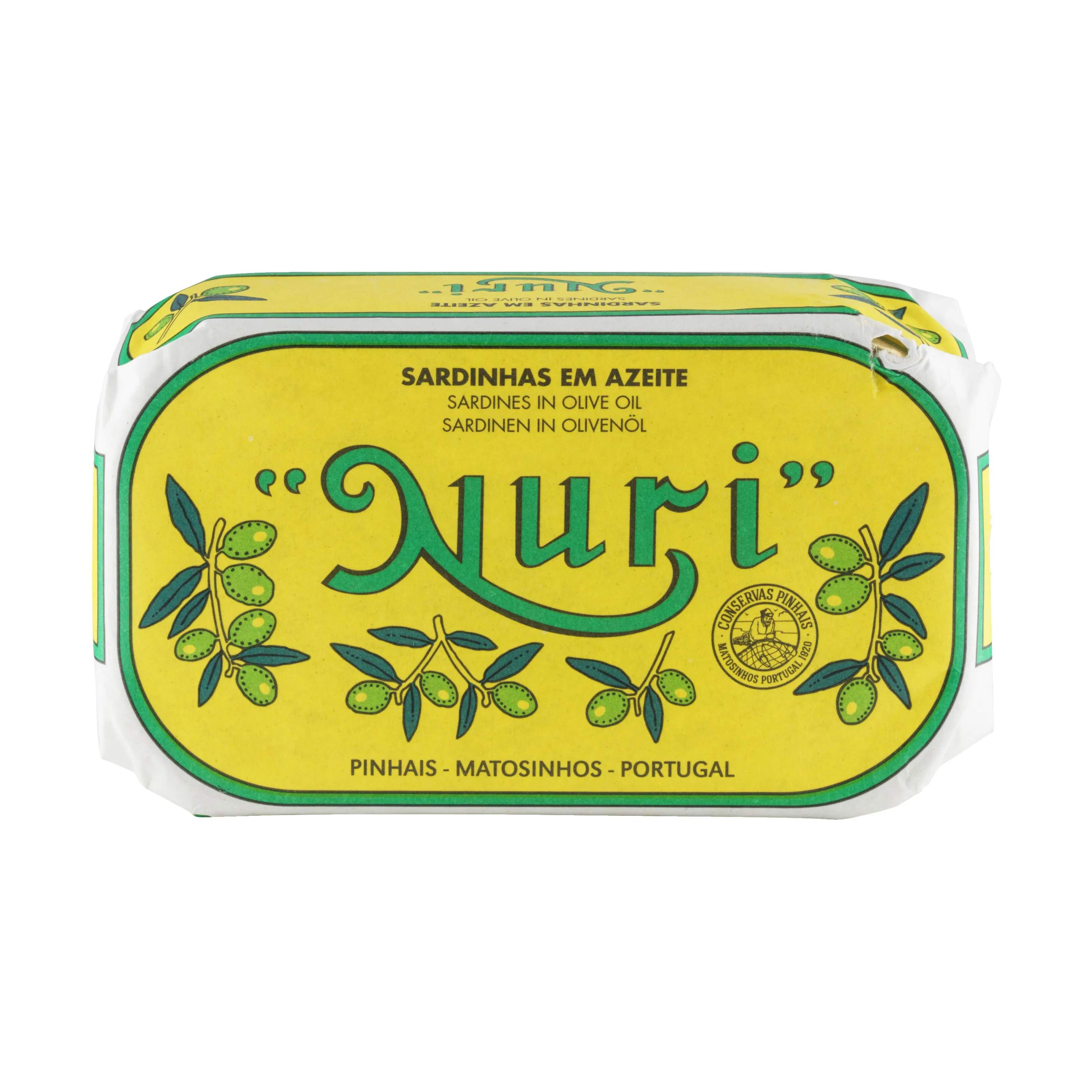 Sardiner - Olivenolie, gul, large