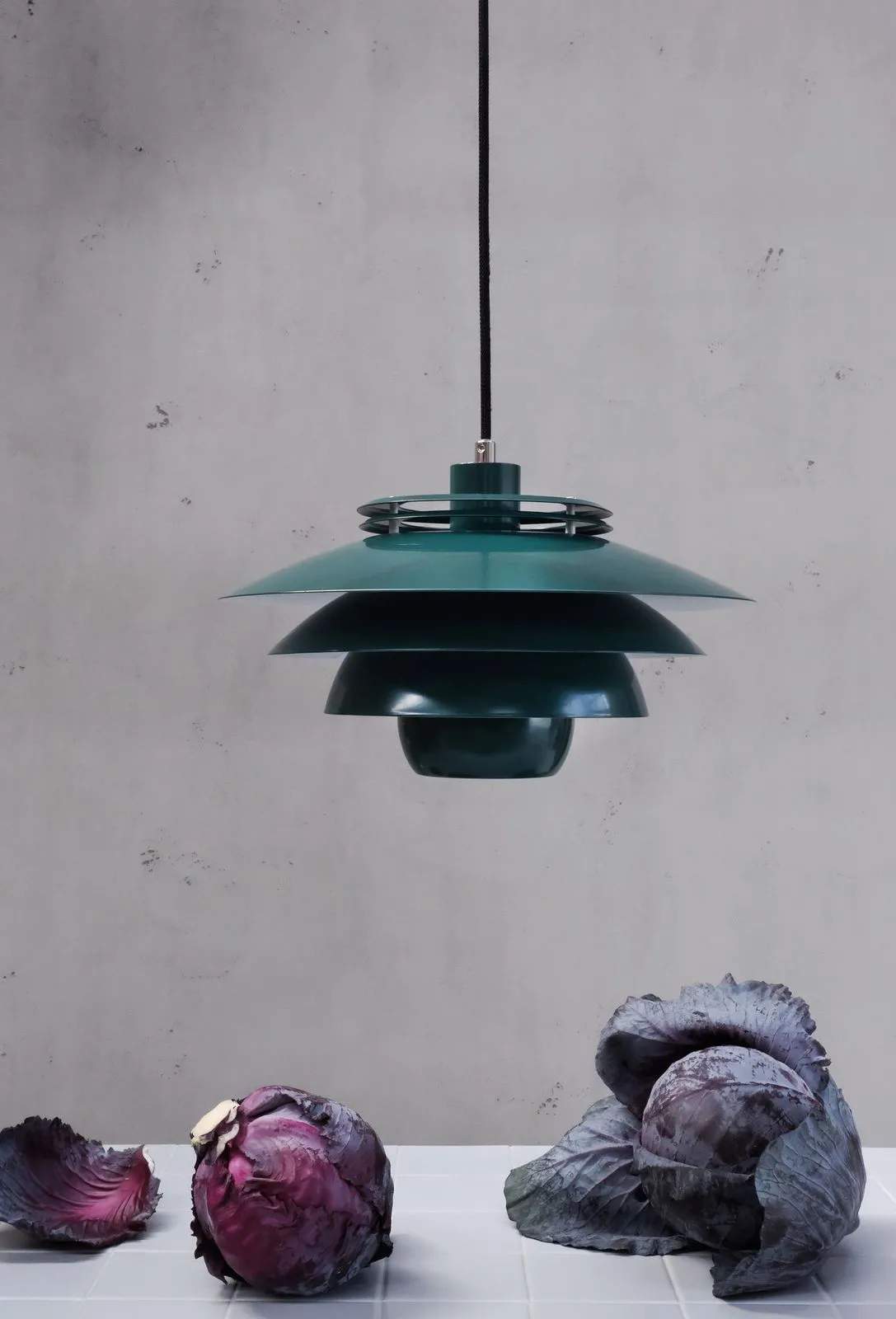 Dyberg Larsen Pendler Ejka Pendel i Mørkegrøn, 38 cm, 2