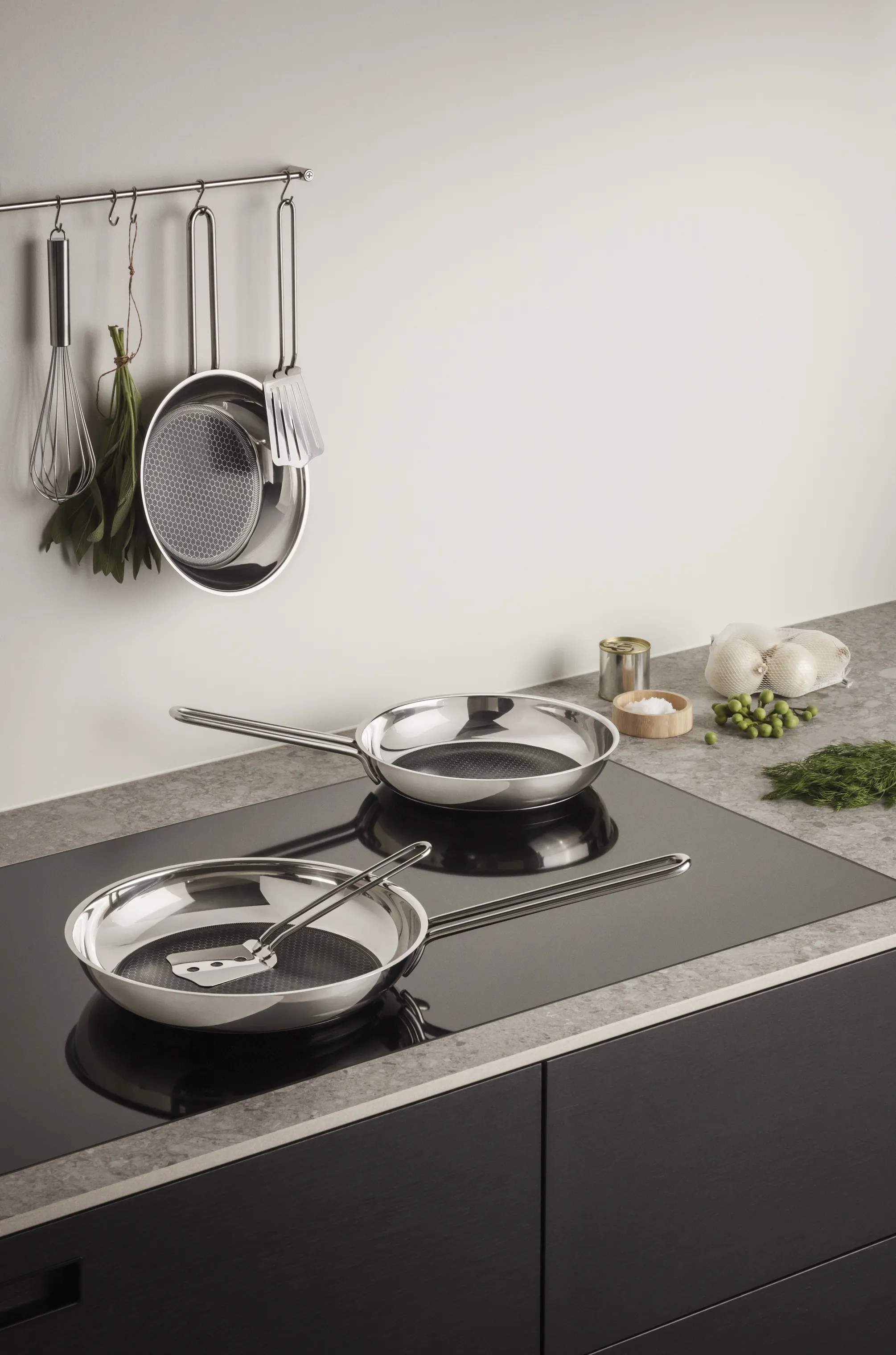 Eva Trio Stegepander Mosaic Rec. Stainless Steel Mosaic Stegepande i 24 cm, 2