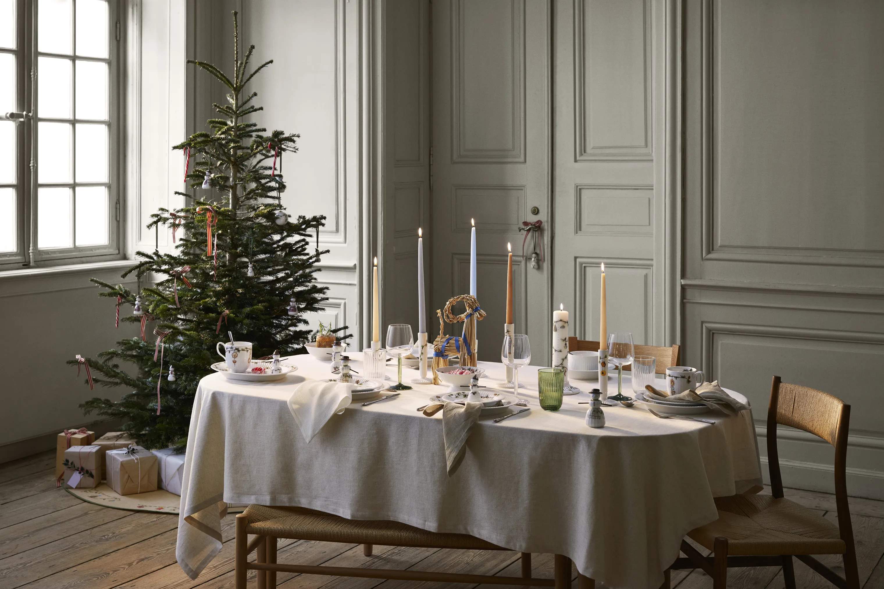 Kähler Julefigurer Hammershøi Jul Hammershøi Snedreng i Hvid m. deko, 6