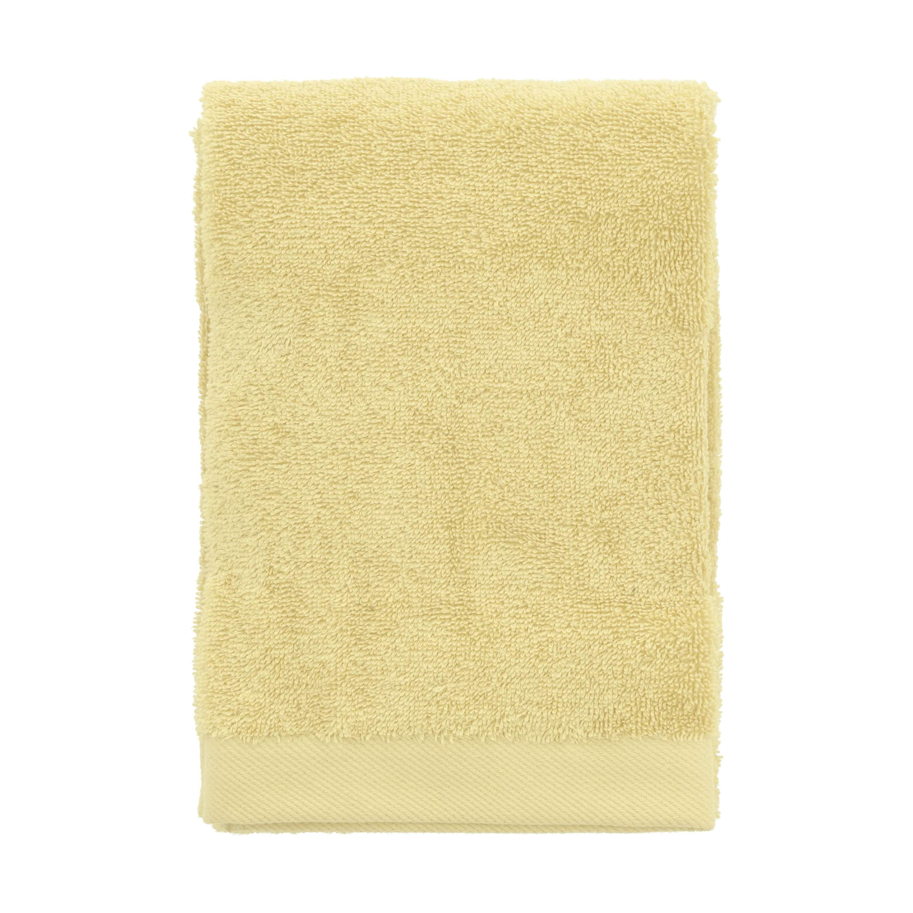 Södahl Håndklæder Comfort Håndklæde i Gul, B50 x L100 cm, 1
