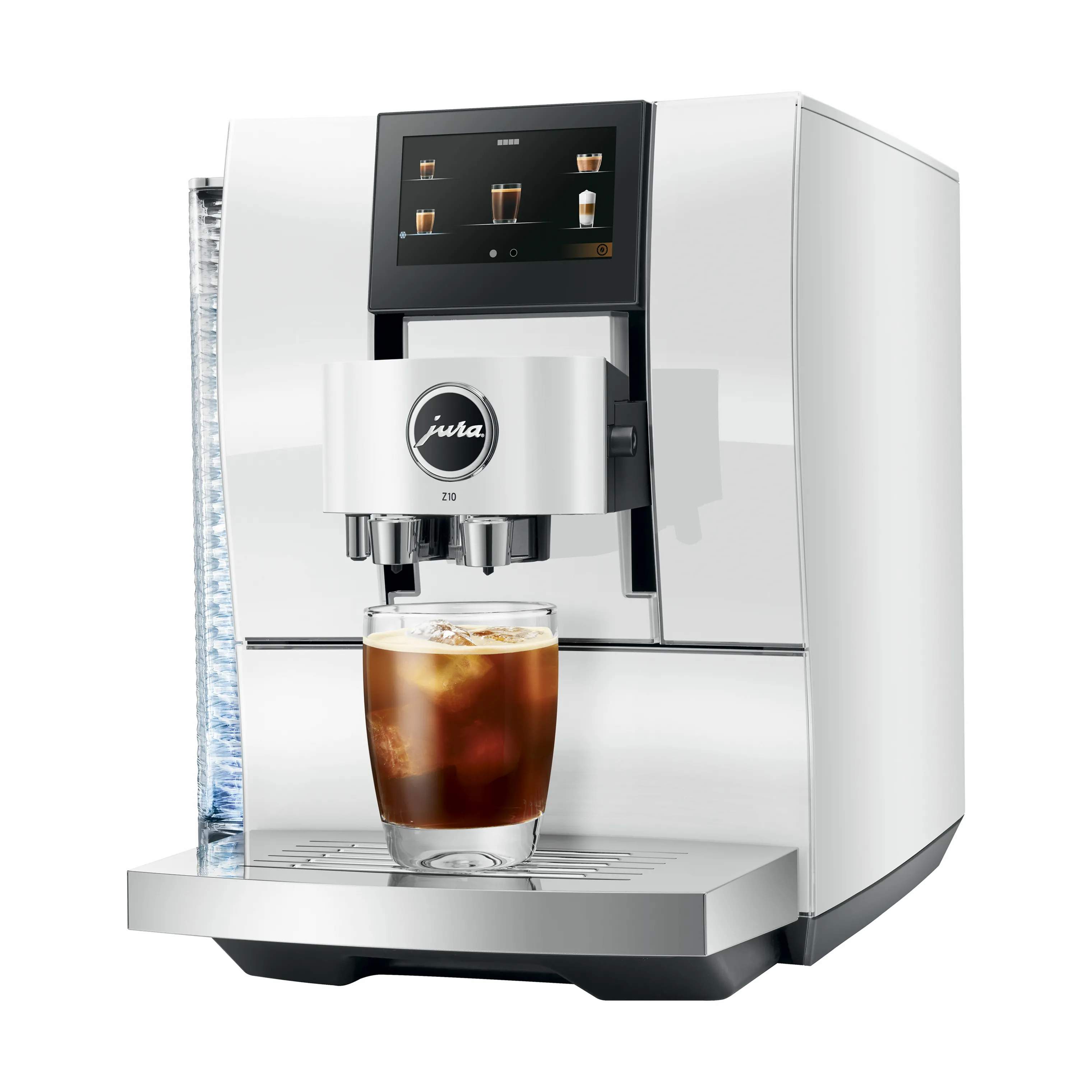 JURA Espressomaskiner Z10 (EA) Kaffemaskine i Diamond White, 3
