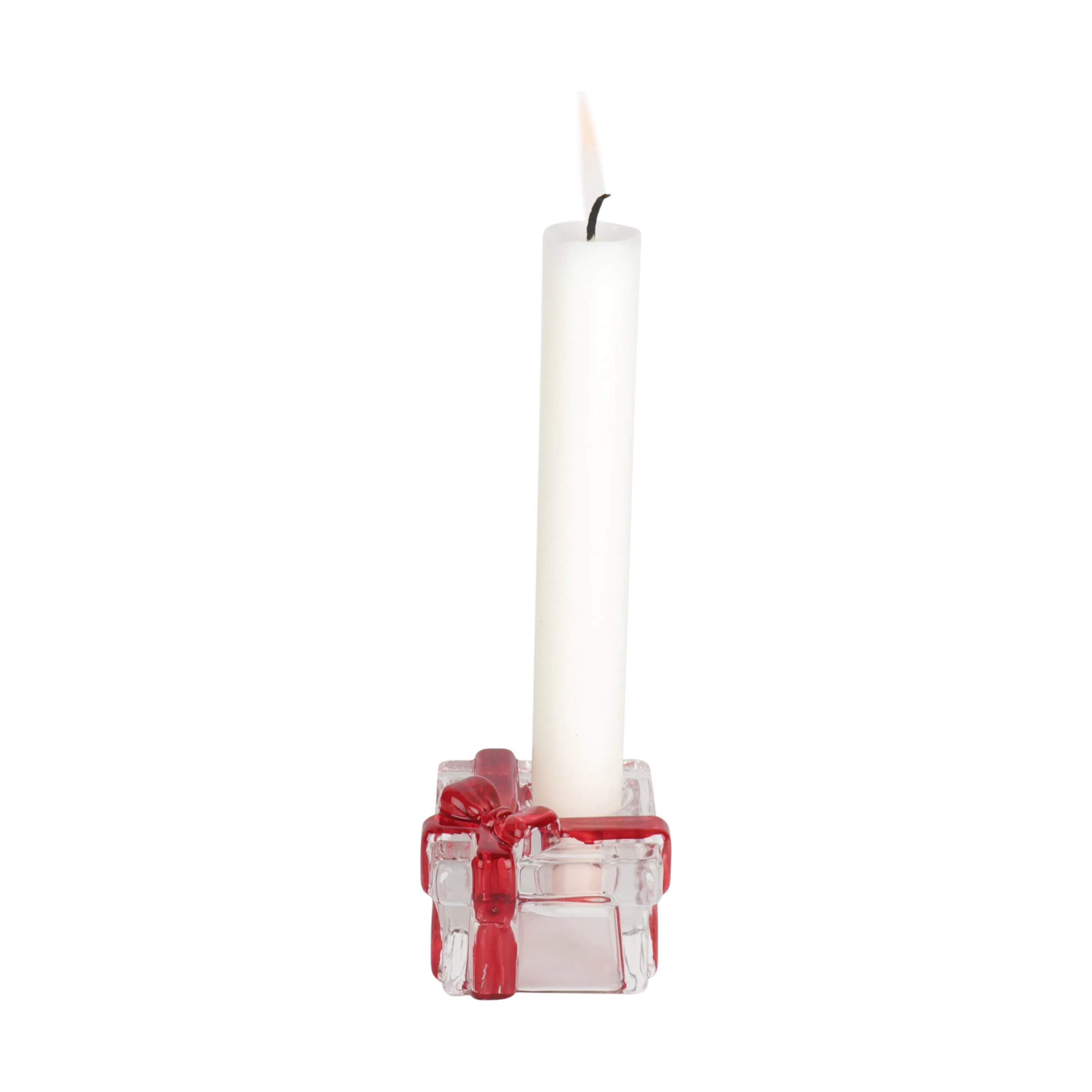 Casa Christmas Lysdekoration Glaslysestage i 4 cm, 1