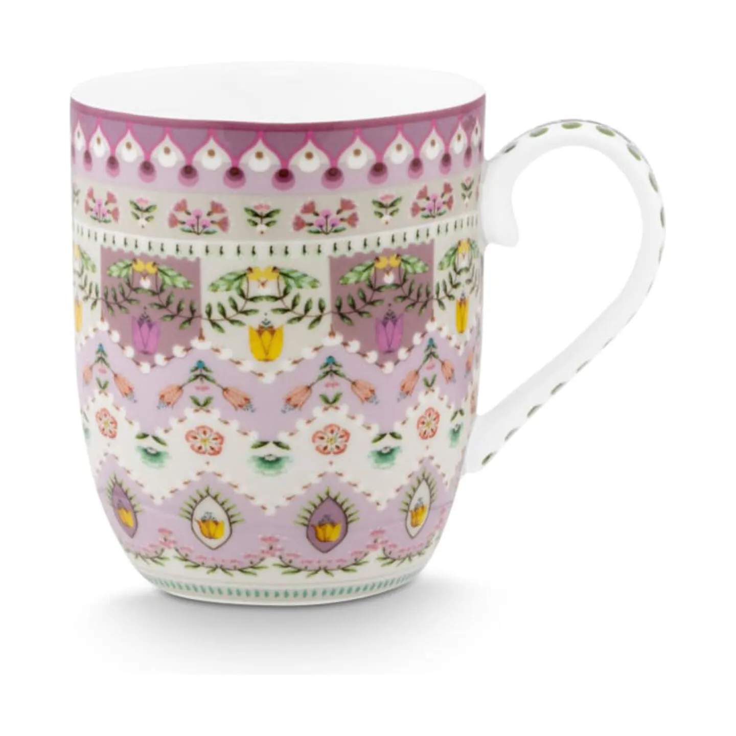 PIP Studio Krus og kopper med hank Lily & Lotus Krus i Lilla, 1