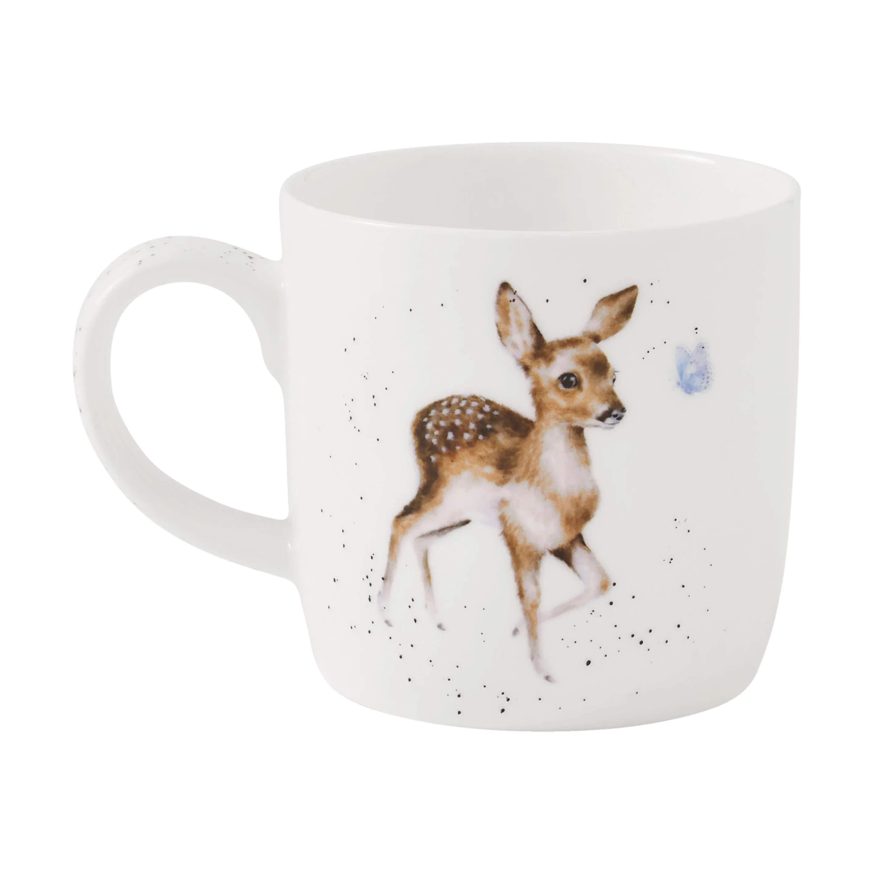 Royal Worcester Krus og kopper med hank Wrendale Krus - Deer to me i Hjorte, 4