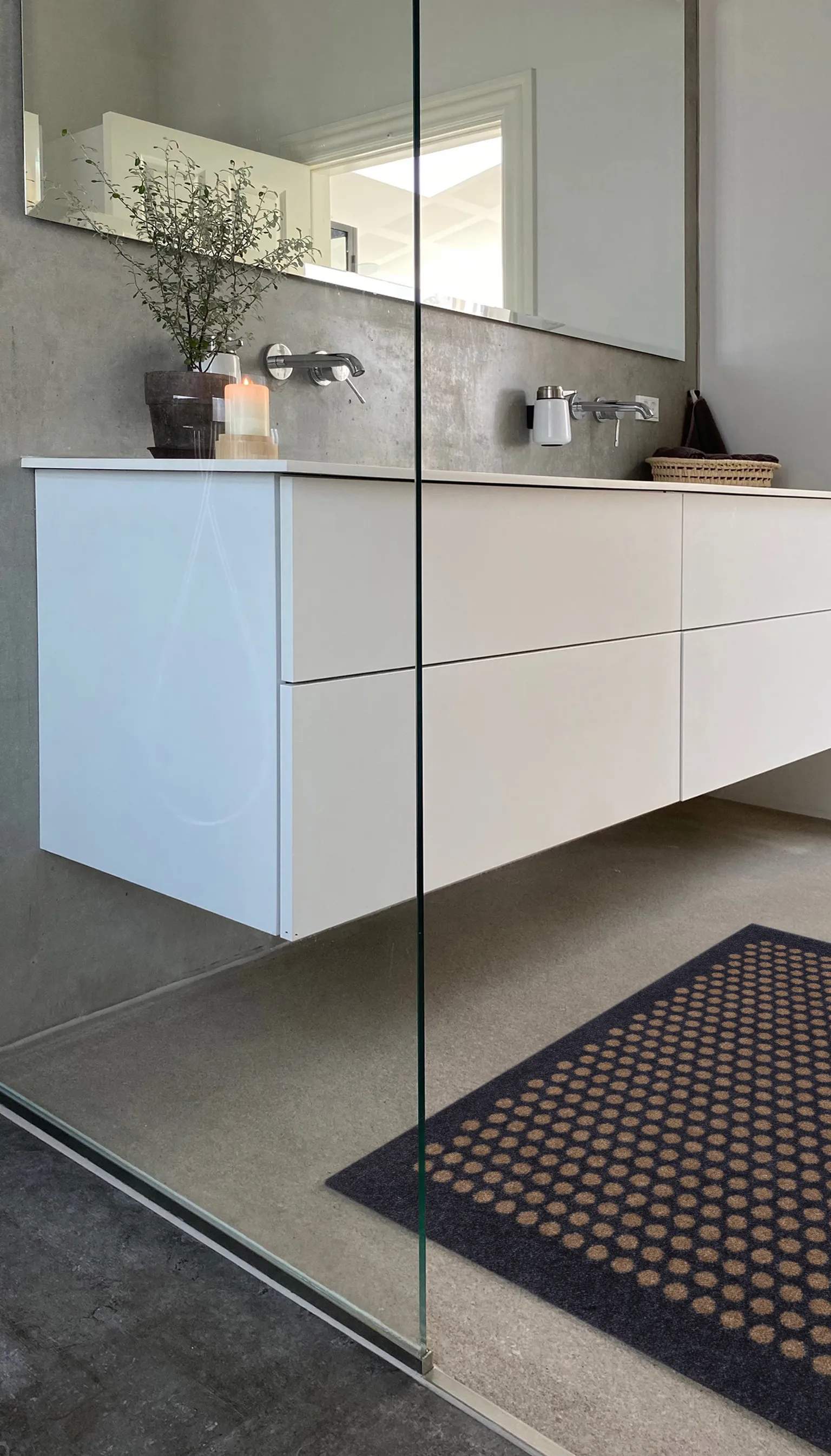 Tica Copenhagen Dørmåtter Dot Dørmåtte i B90 x L60 cm, 2