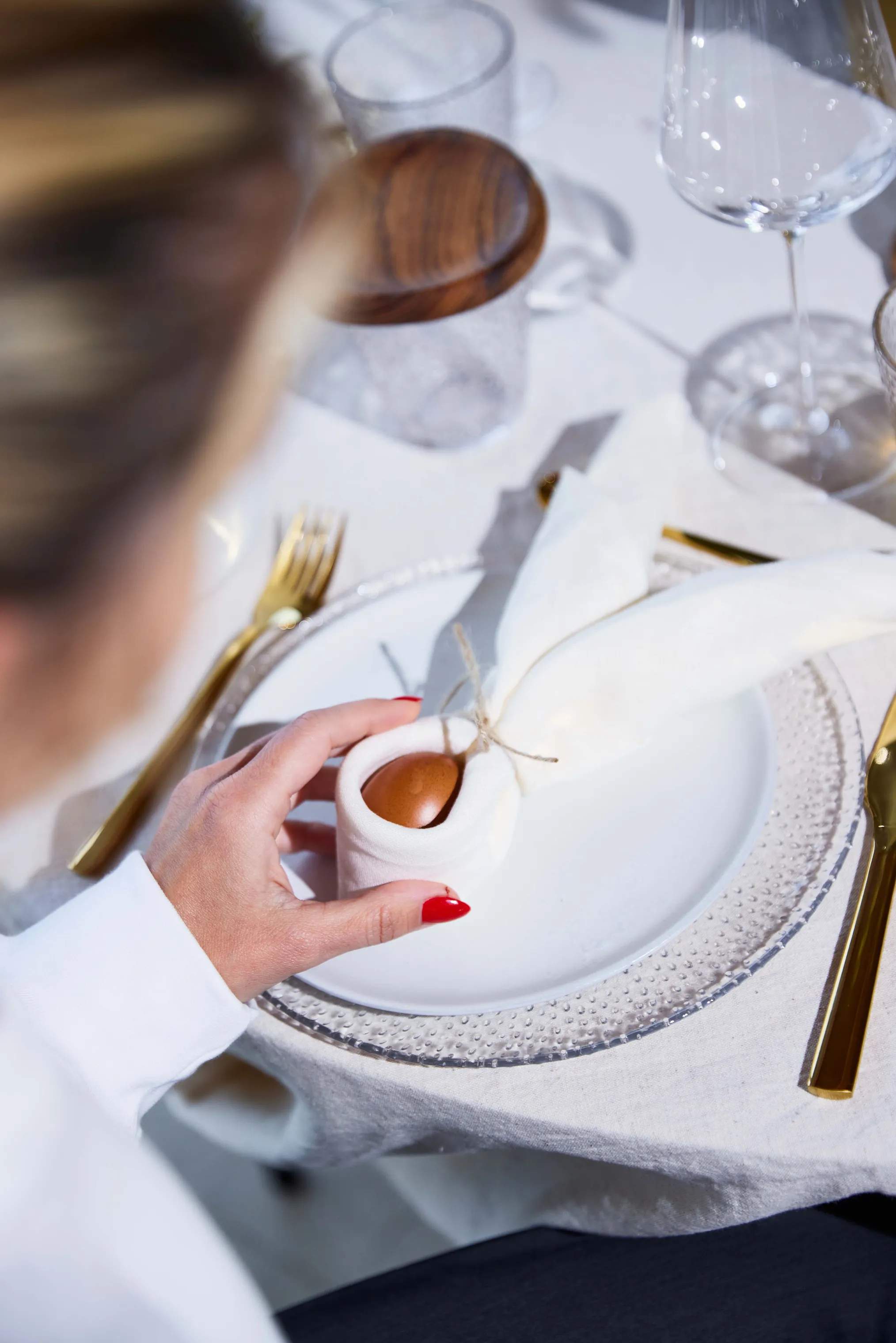 RAW by Aida Kagetallerkener Desserttallerken i Arctic White, 3