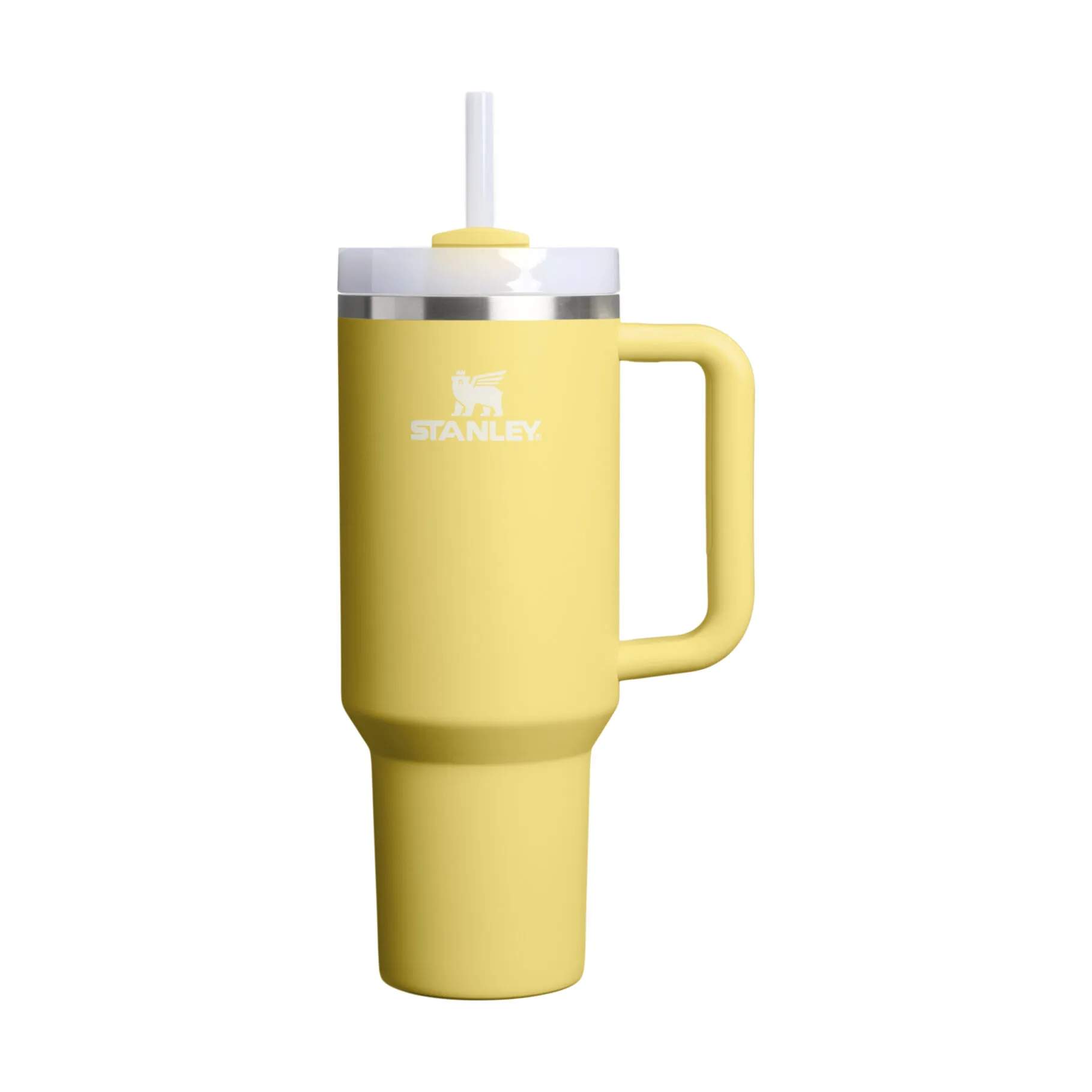 Stanley To go kopper The Quencher H2.0 Flowstate Tumbler i Gul, 1.18 L, 1