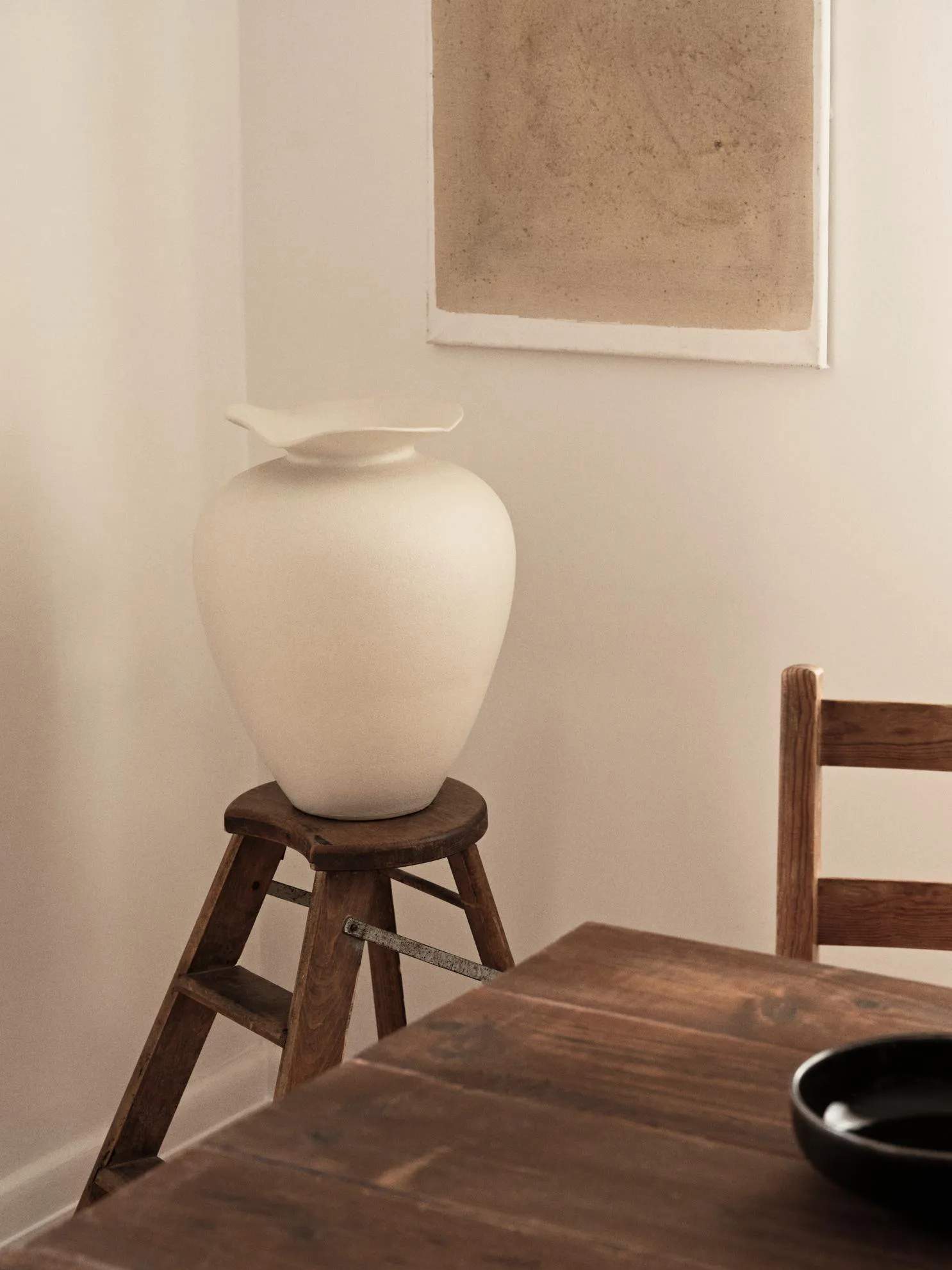 Broste Copenhagen Vaser Florentina Vase i Hvid, H44 x Ø33, 2