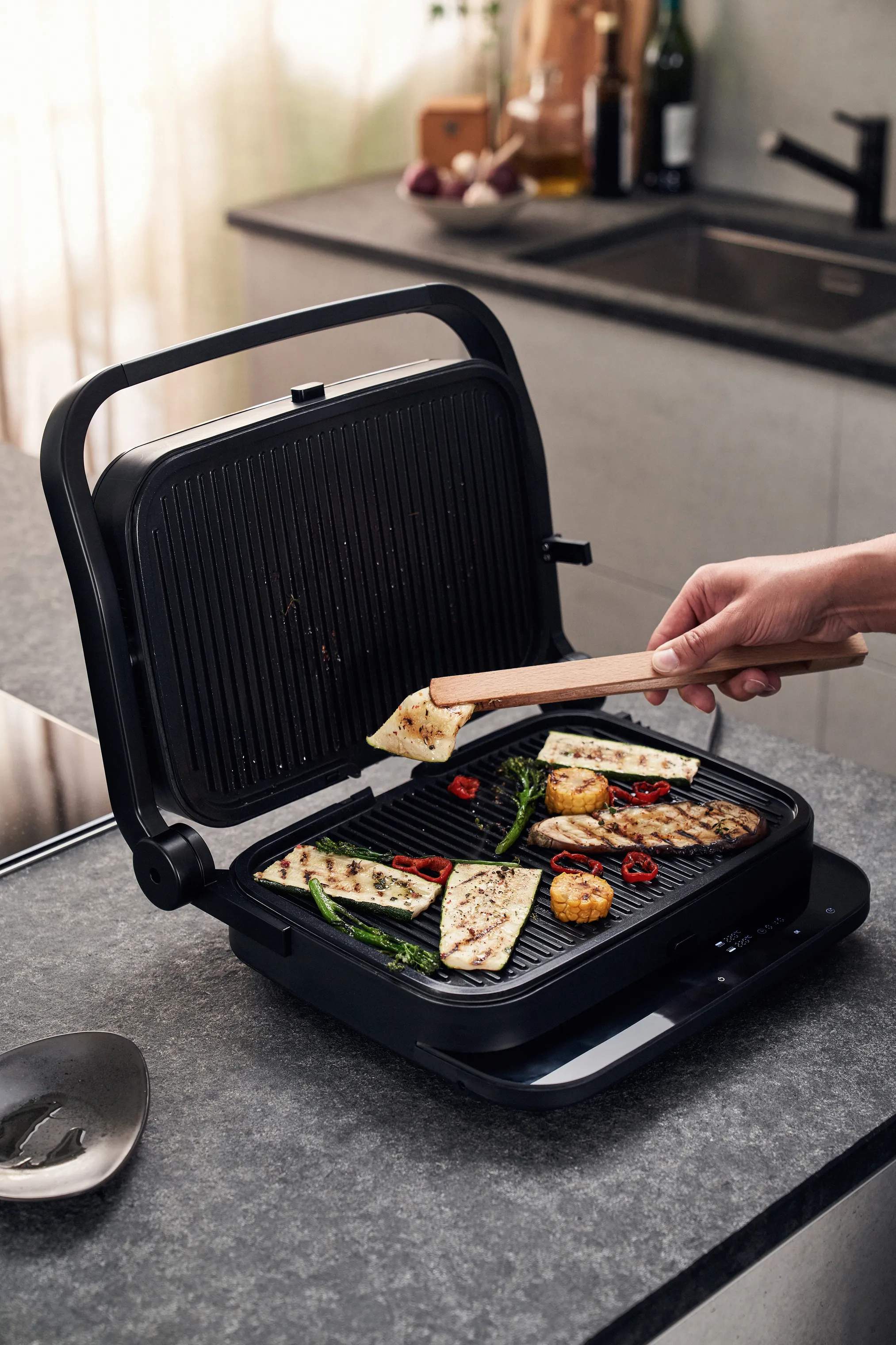 Zwilling Bordgrill Enfinigy Kontaktgrill i Sort, 3