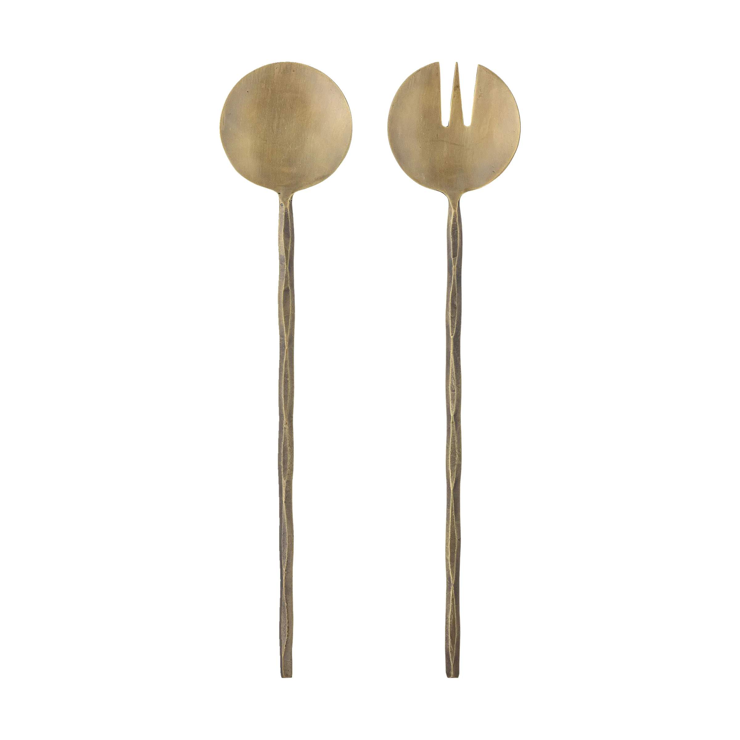 Bloomingville Salatbestik Gaith Salatbestik - 2 dele i Brass, 1