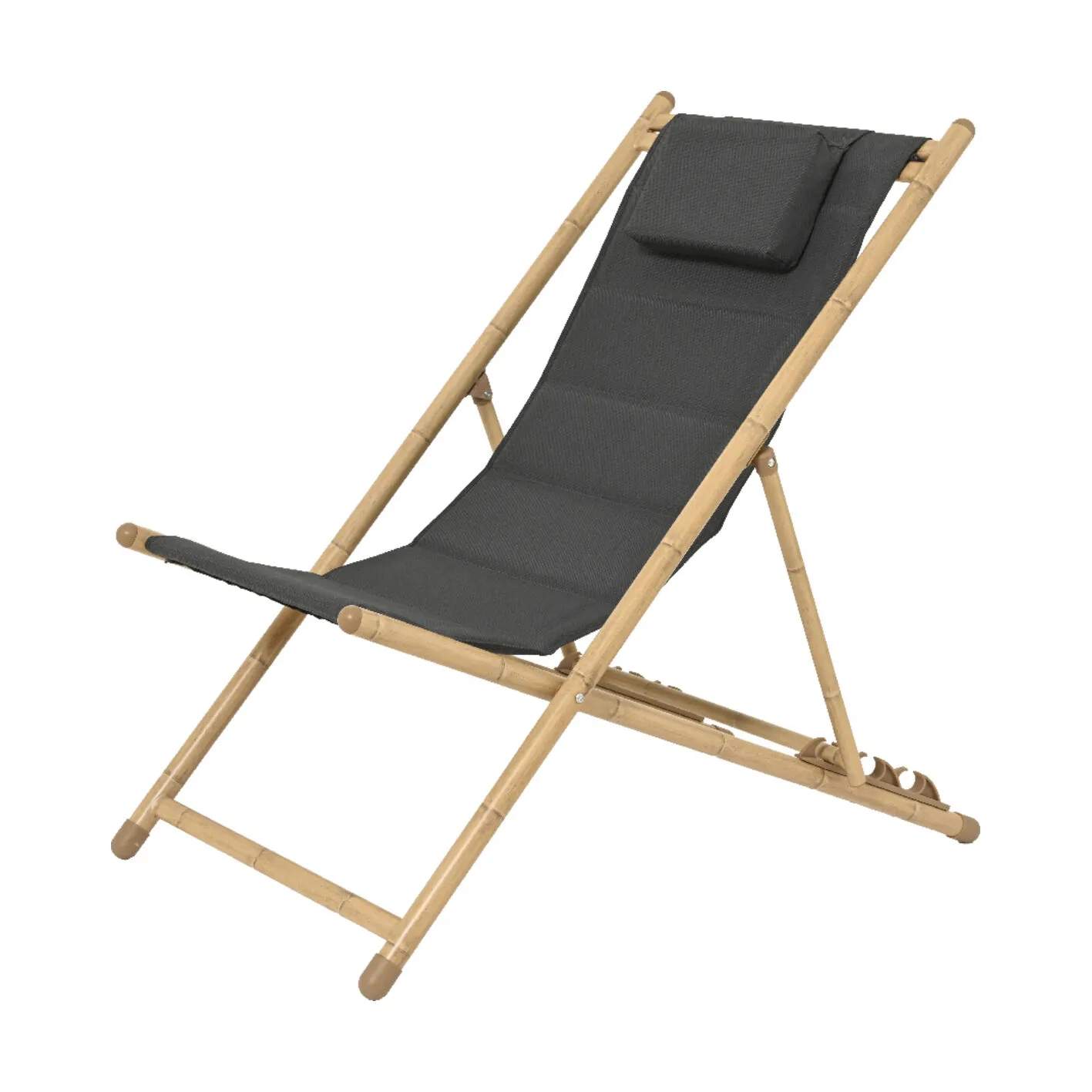 CASA Living Liggestole Fredericia Liggestol i Antracit grå/Natur, 1