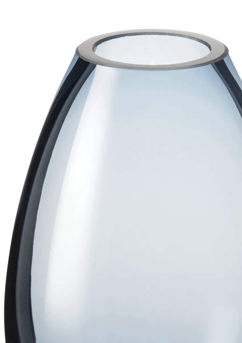 Holmegaard Vaser Cocoon Vase i Mørk blå, 11,5 cm, 3