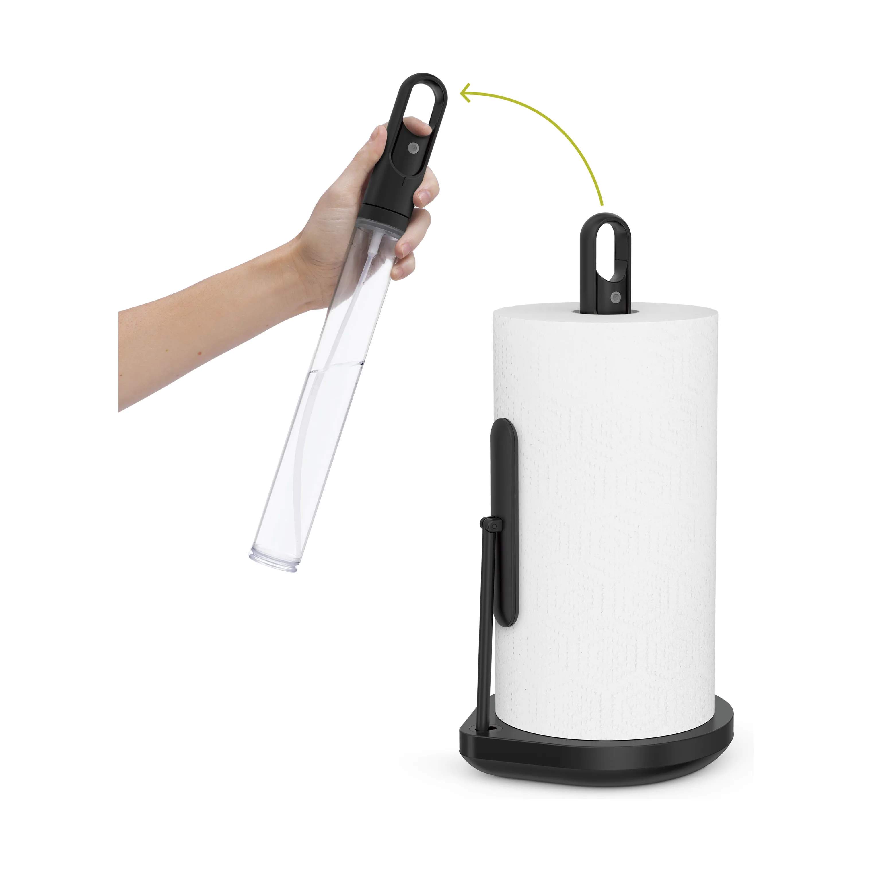 Simplehuman Køkkenrulleholdere Køkkenrulleholder m. pumpe i Sort, 2