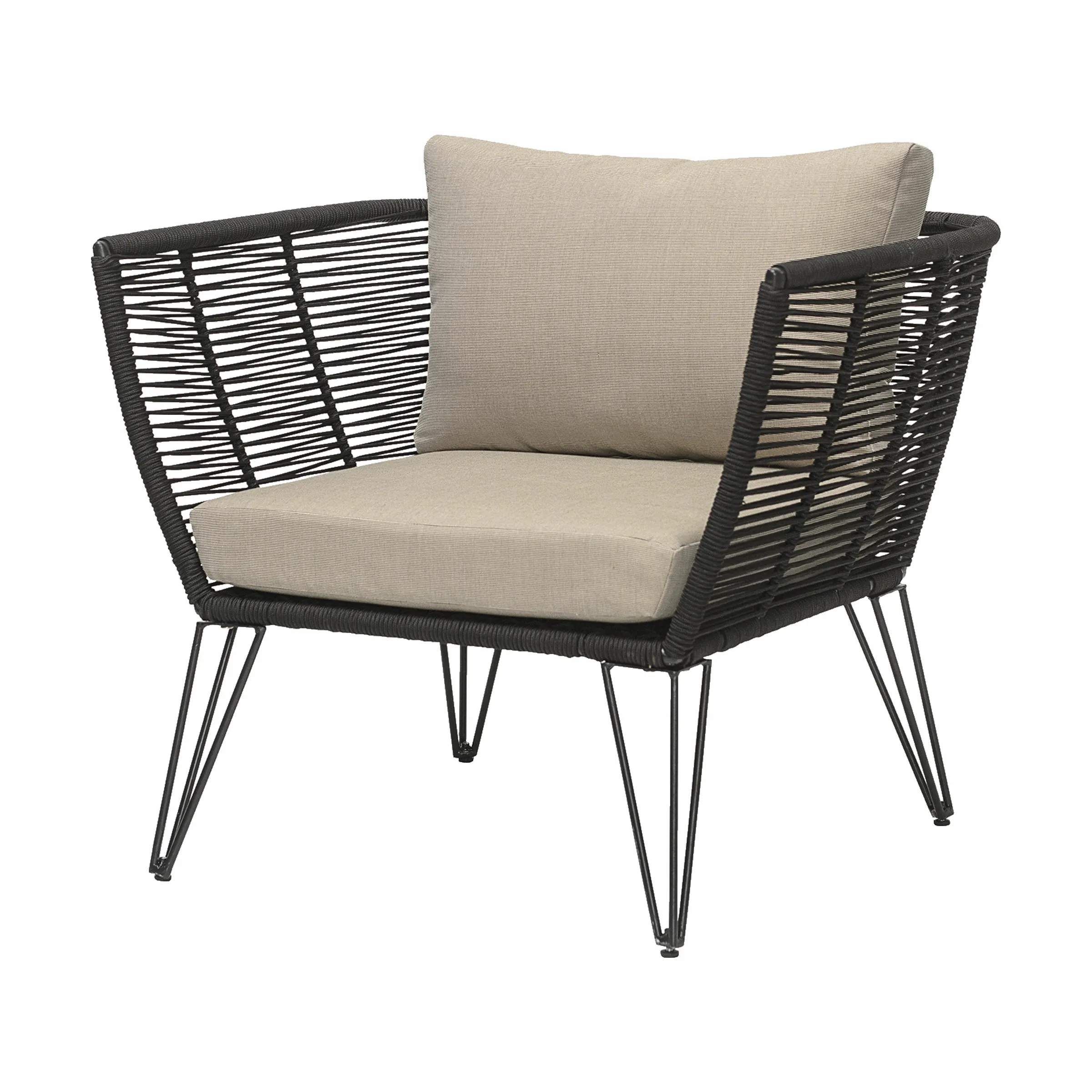 Bloomingville Loungestole Mundo Loungestol - 2 stk. i Sort, 3