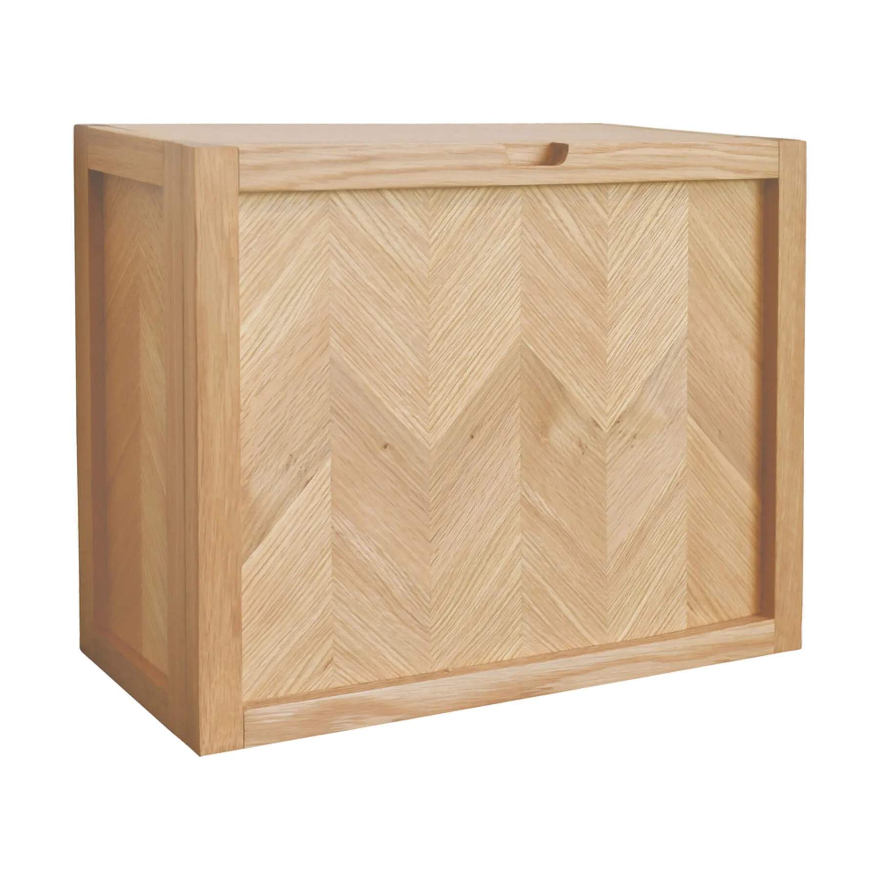 Hübsch Skabe Herringbone Skoskab i 50 cm, 1